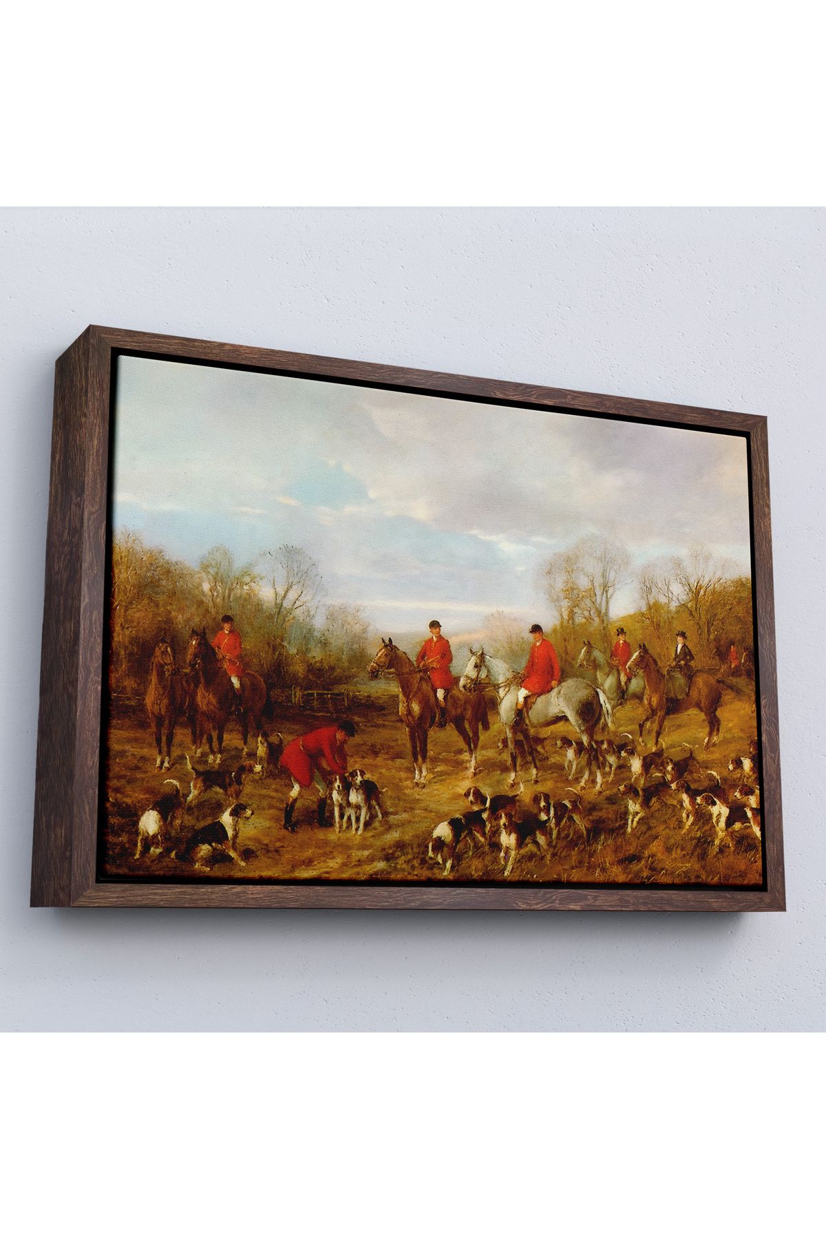 Shoprit Çerçeveli Heywood Hardy Av Tablosu-7016