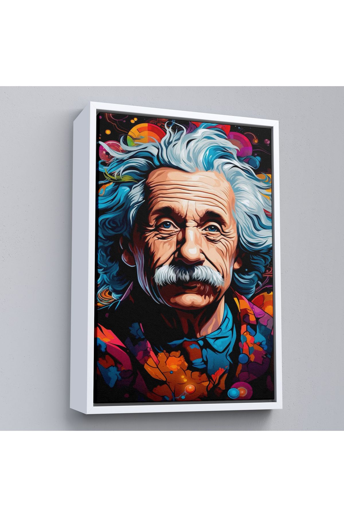 Yarımada Bahçe YB Çerçeveli Albert Einstein Tablo-7827
