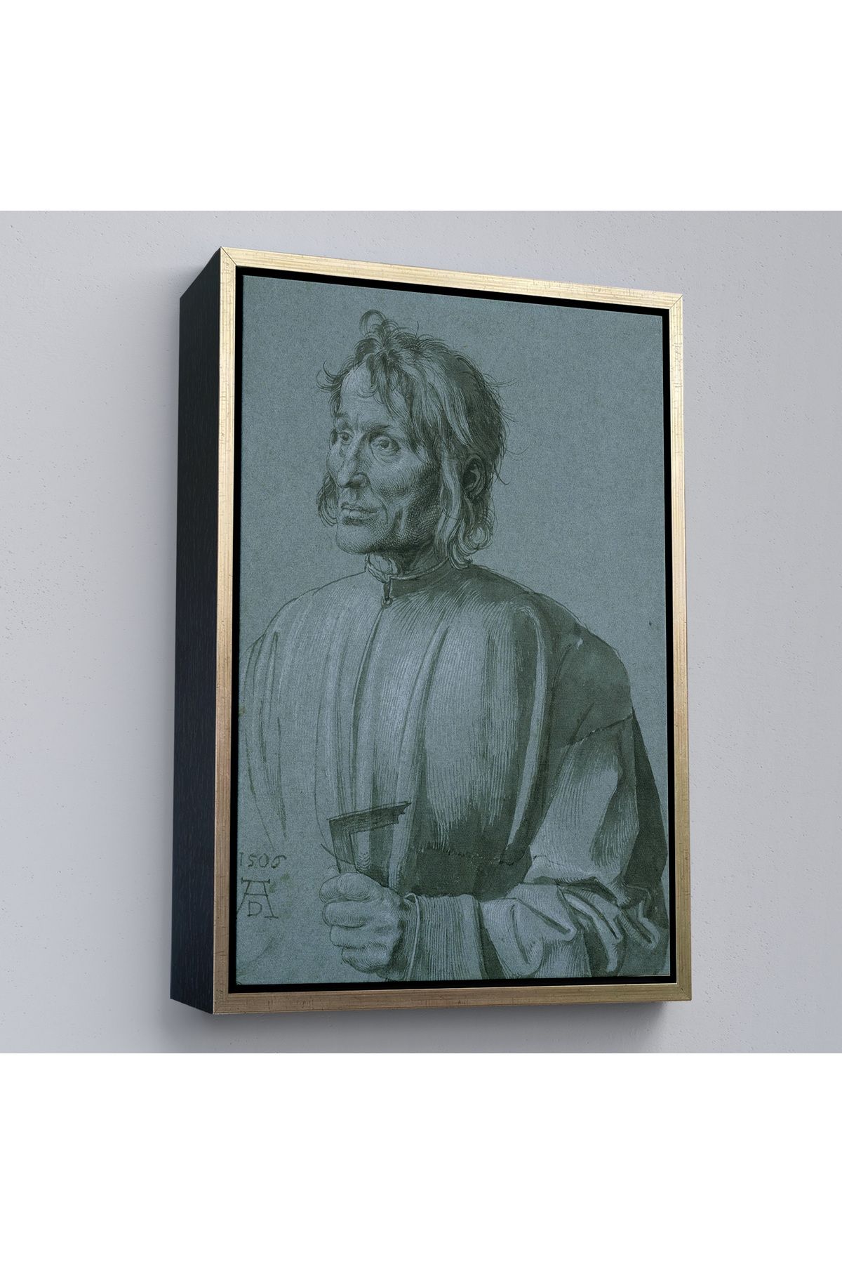 ELİTE TRADESMAN Çerçeveli Albrecht Dürer - Mimar Hieronymus Von Augsburg Tablo-7421