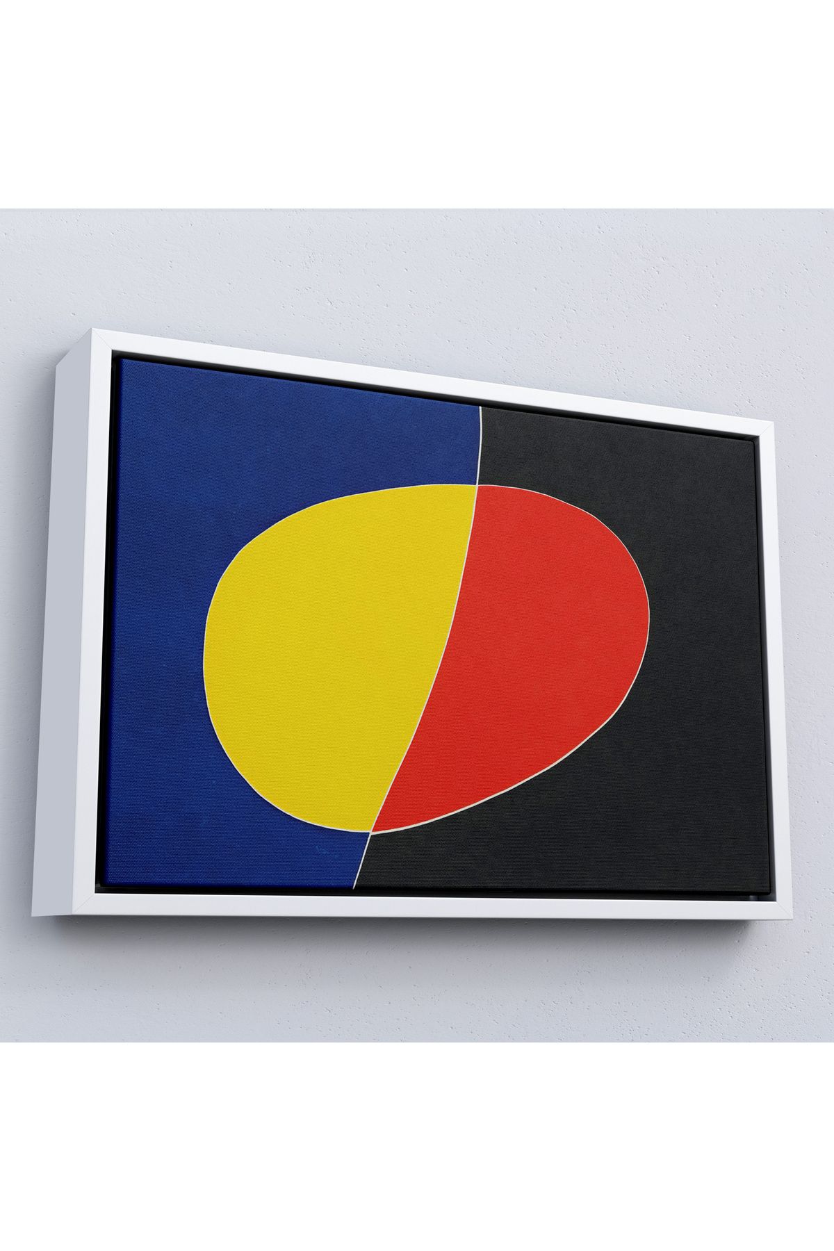 Jusoon Çerçeveli Joan Miro Güneşin Şarkısı Tablosu-7075