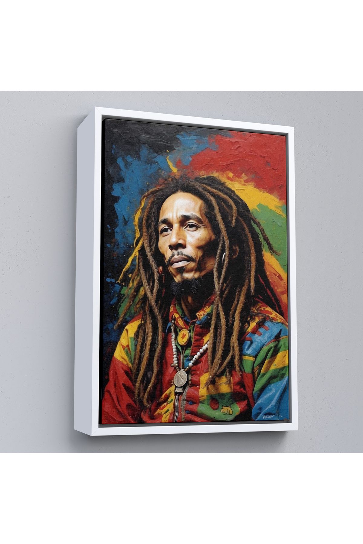 MOONFER Çerçeveli Bob Marley Tablosu-7892