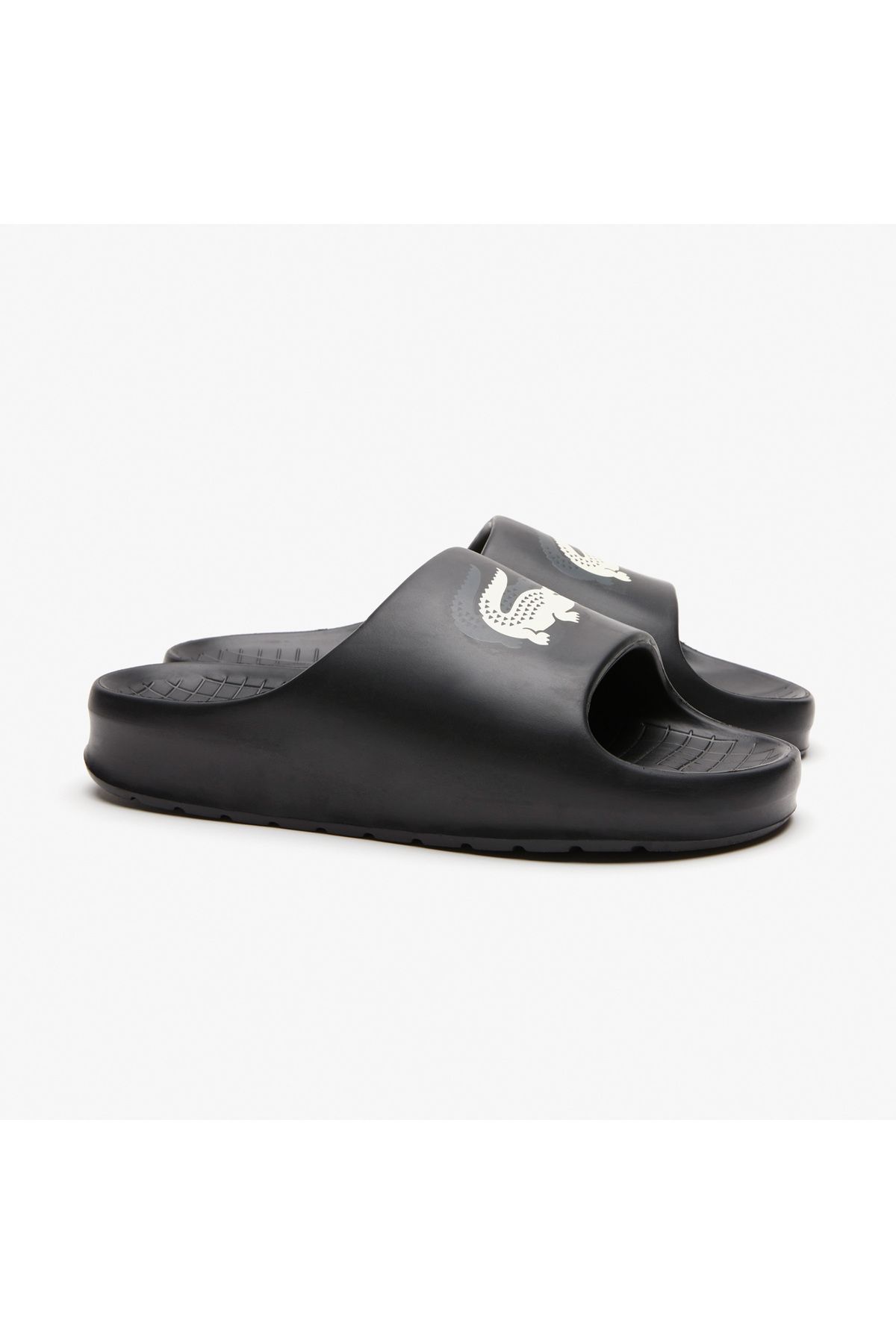 دمپایی مشکی مردانه Croco 2.0 Evo سیاه Lacoste