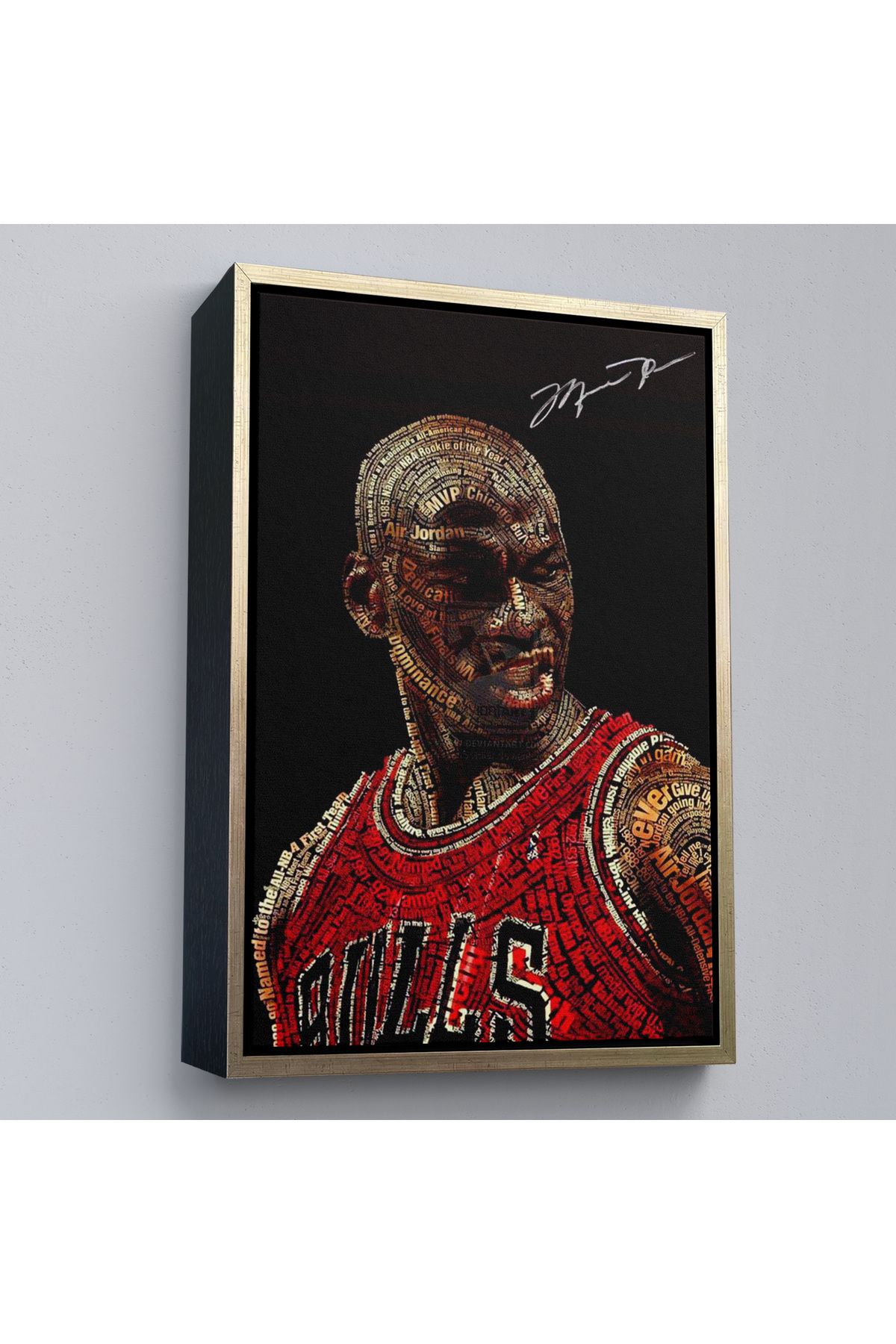krmnyatırım Çerçeveli Michael Jordan Tablo-7739