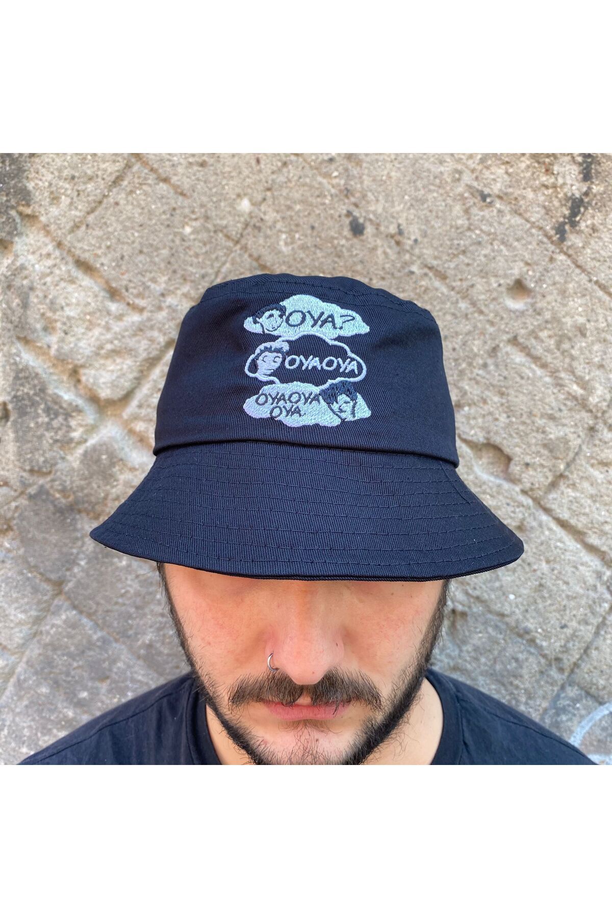 Köstebek-Anime Haikyuu : Oya Oya Logo Bucket Hat 2