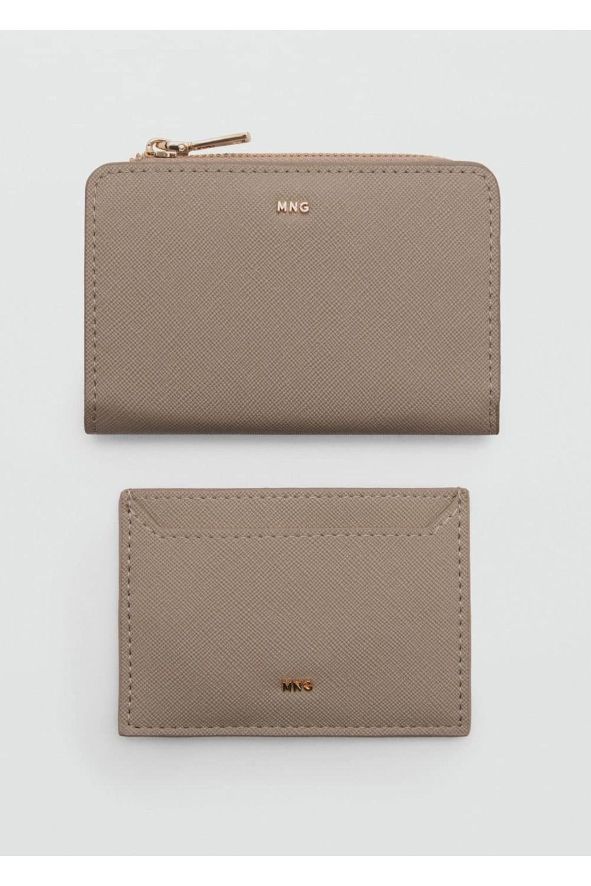 MANGO Woman-Saffiano Look Wallet 3
