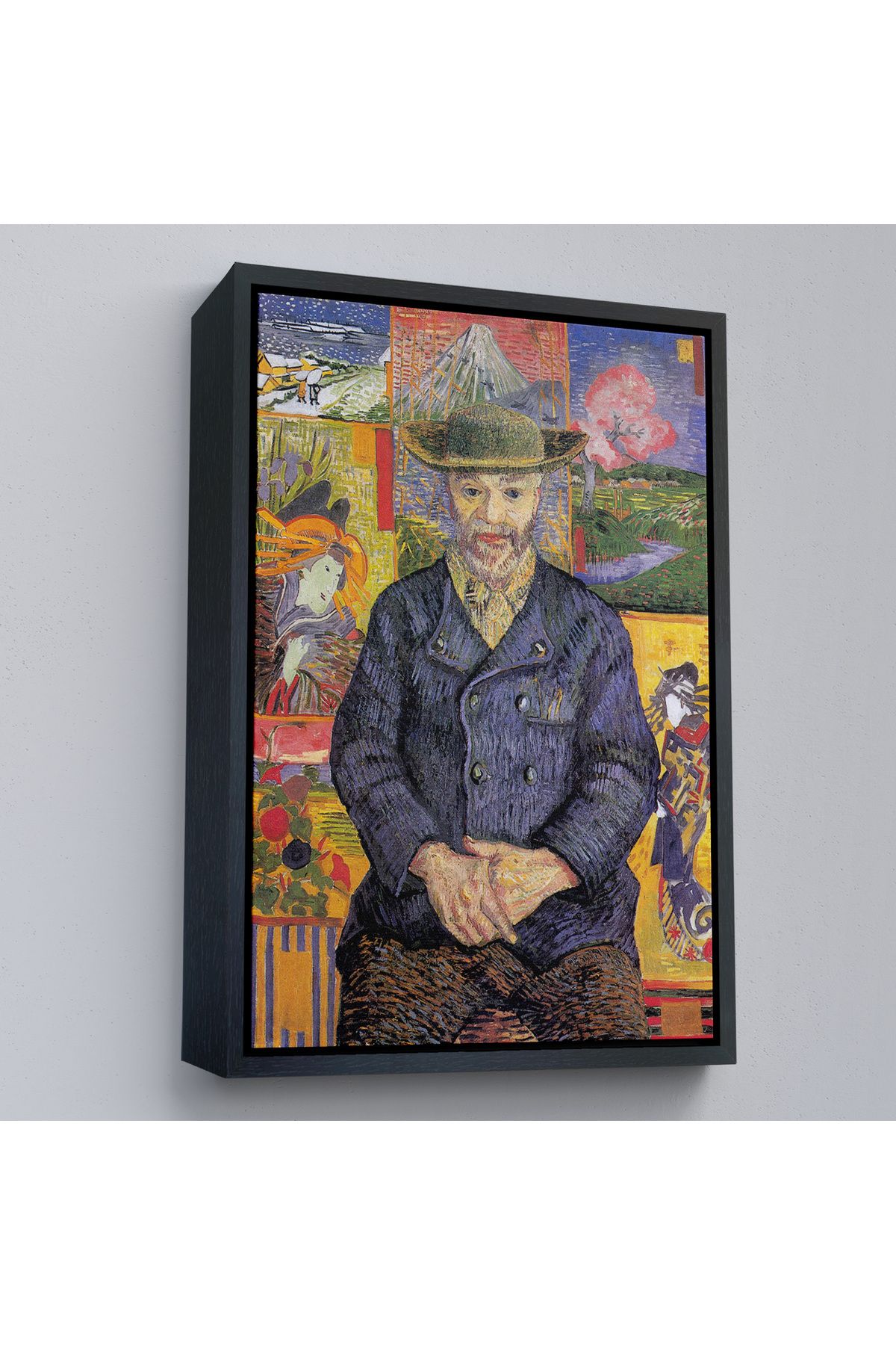 Yarımada Bahçe YB Çerçeveli Vincent Van Gogh - Père Tanguy’Un Portresi Tablo-7459