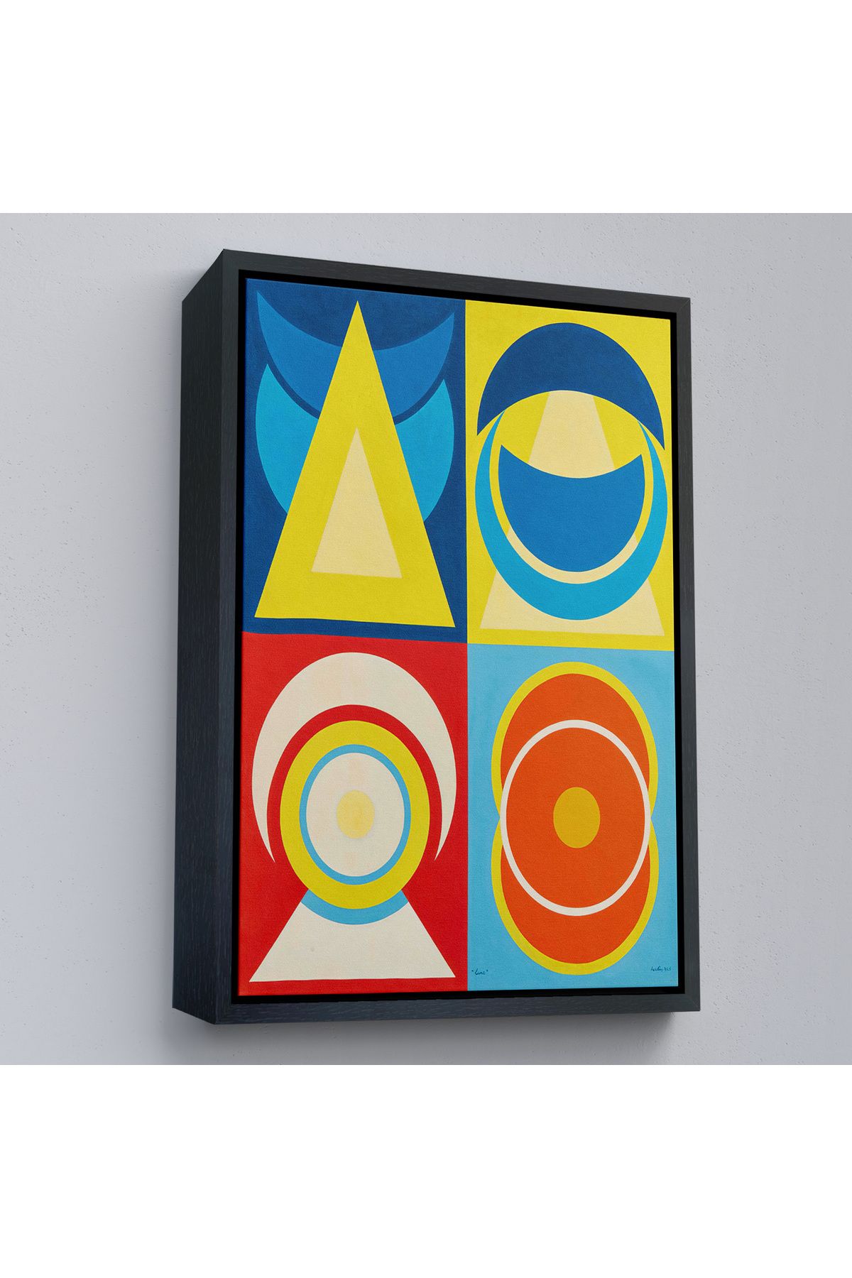 Shoprit Çerçeveli Auguste Herbin - Lune I Tablo-7358