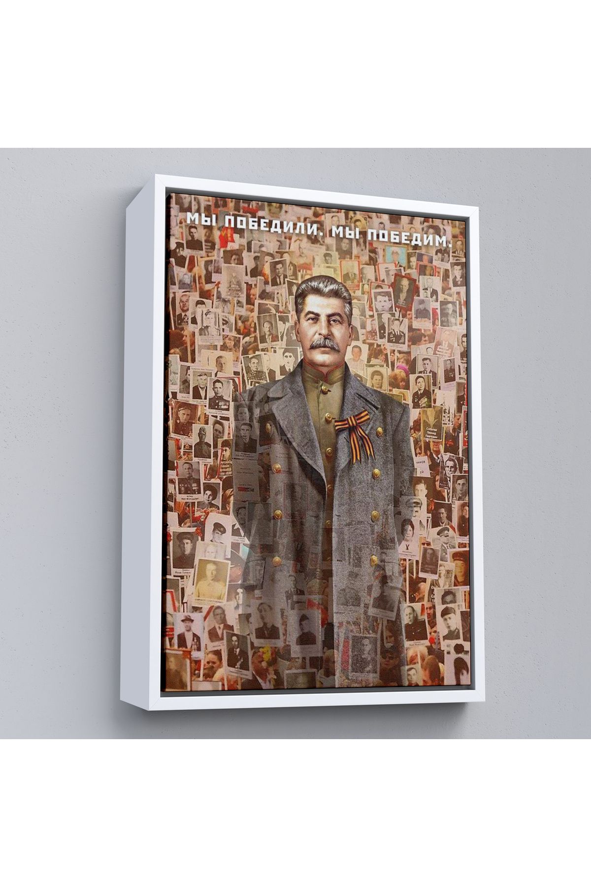 Atik Tasarım Çerçeveli Joseph Stalin Rusya Ve Sovyetler Birliği Sscb Tablo-7731