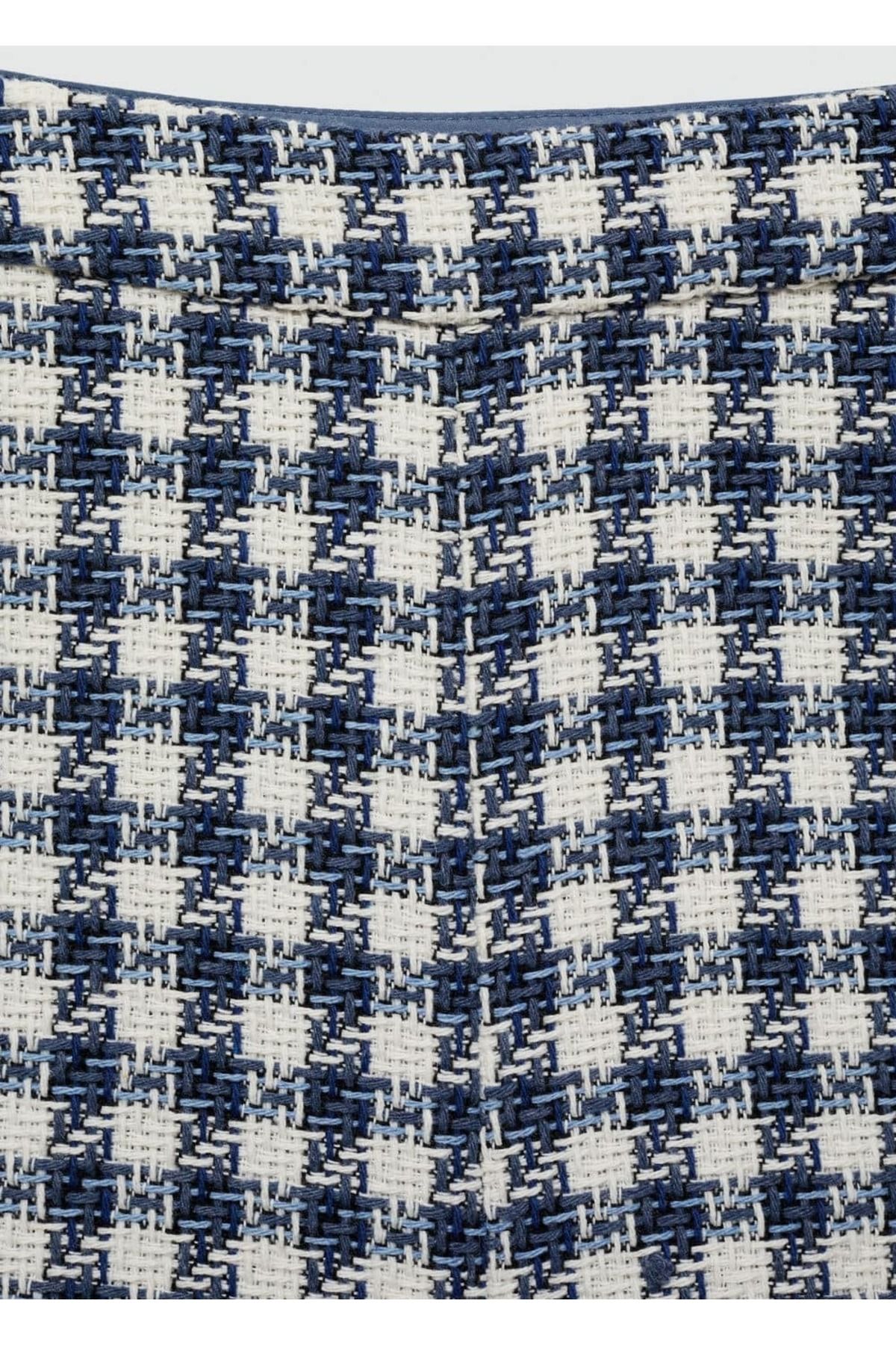 MANGO Woman-Houndstooth Patterned Shorts 7