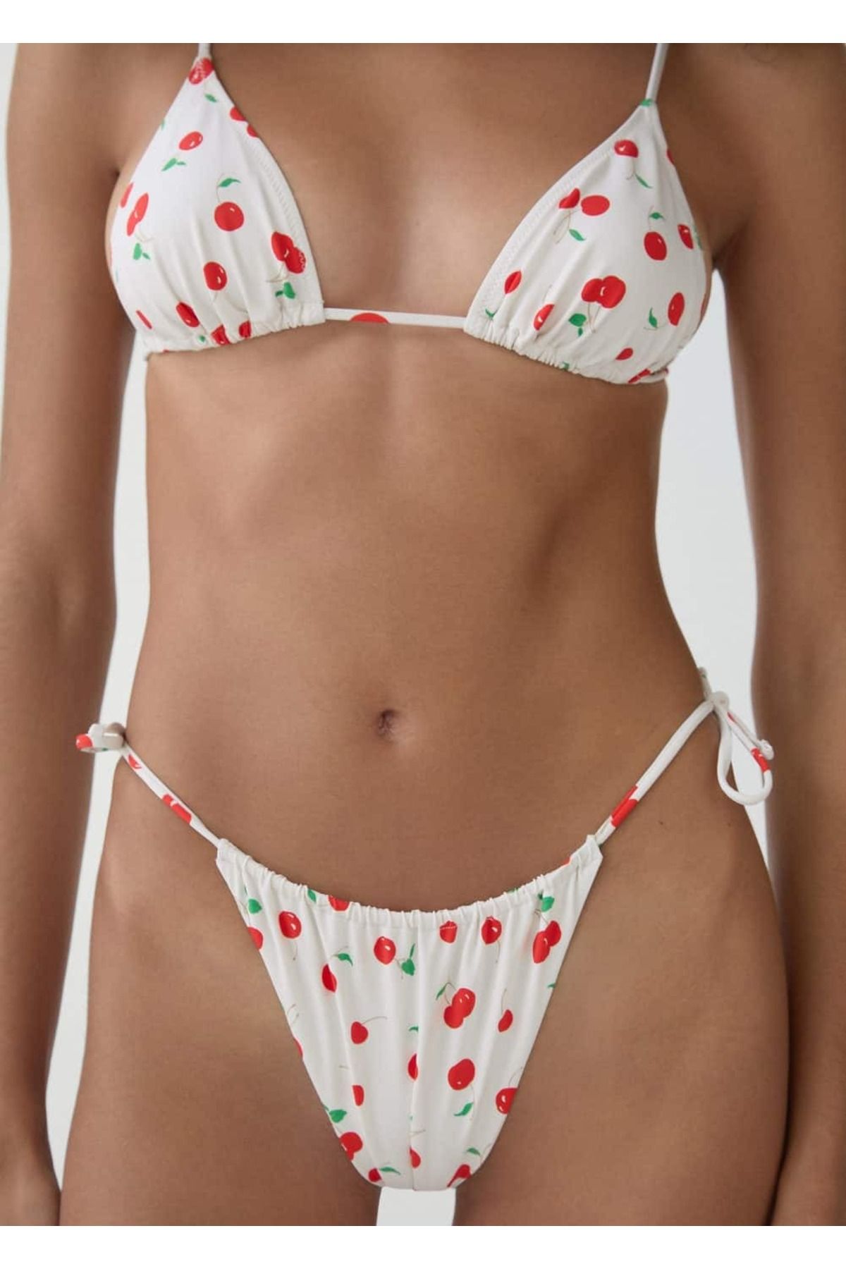 MANGO Woman-Brazil mintás bikini alsó 5