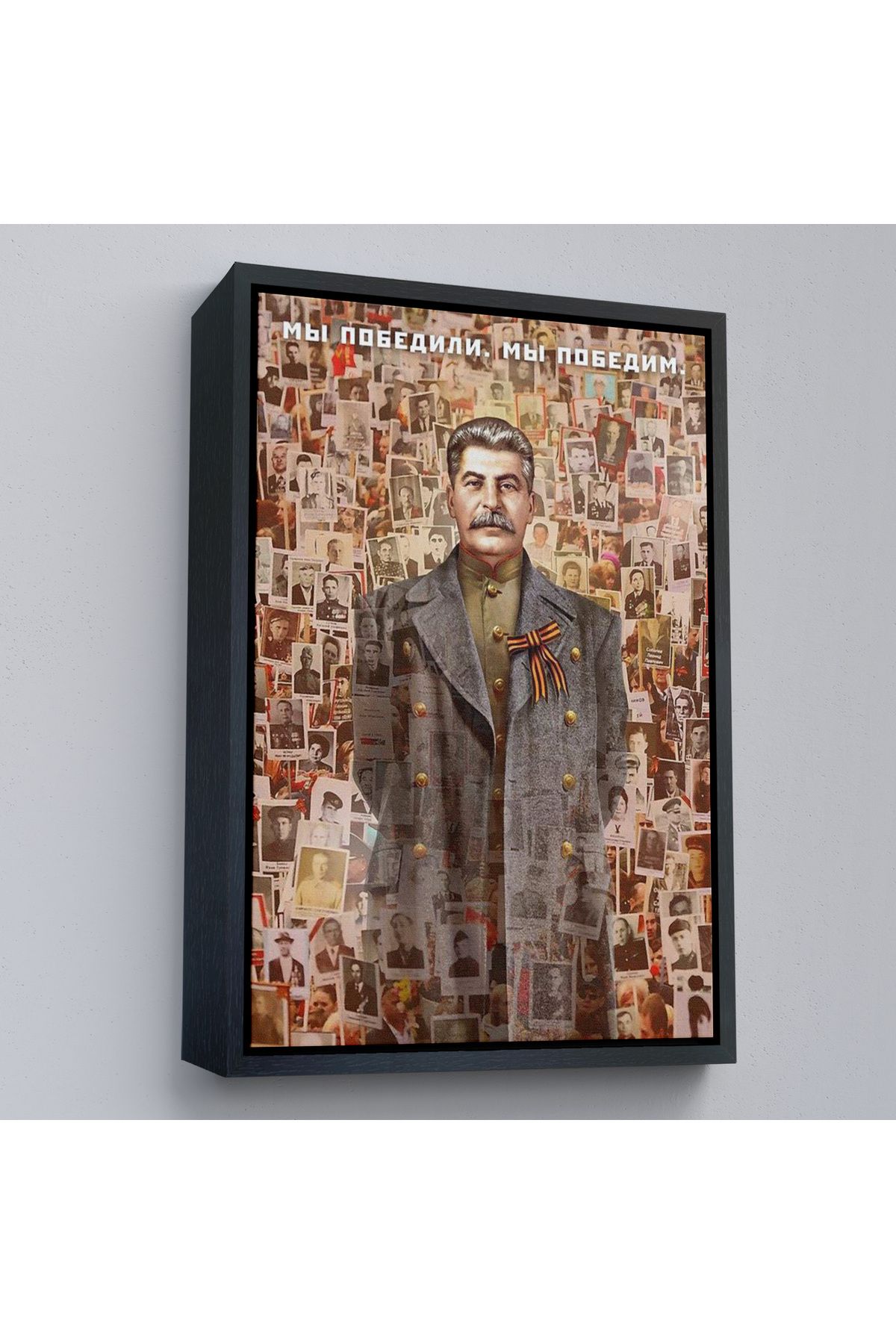 Atik Tasarım Çerçeveli Joseph Stalin Rusya Ve Sovyetler Birliği Sscb Tablo-7731
