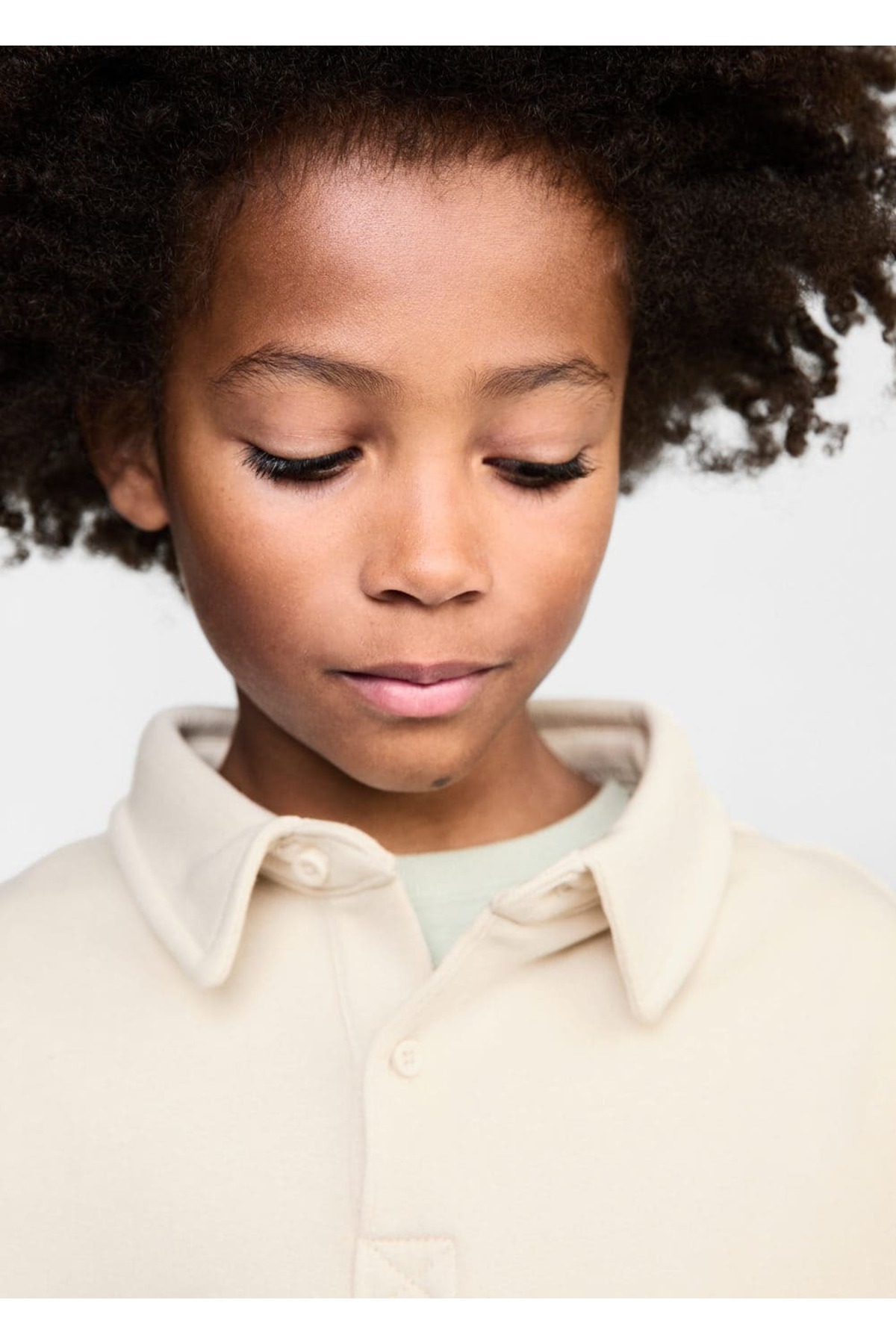 MANGO Kids-Bawełniana koszulka polo z długim rękawem 5