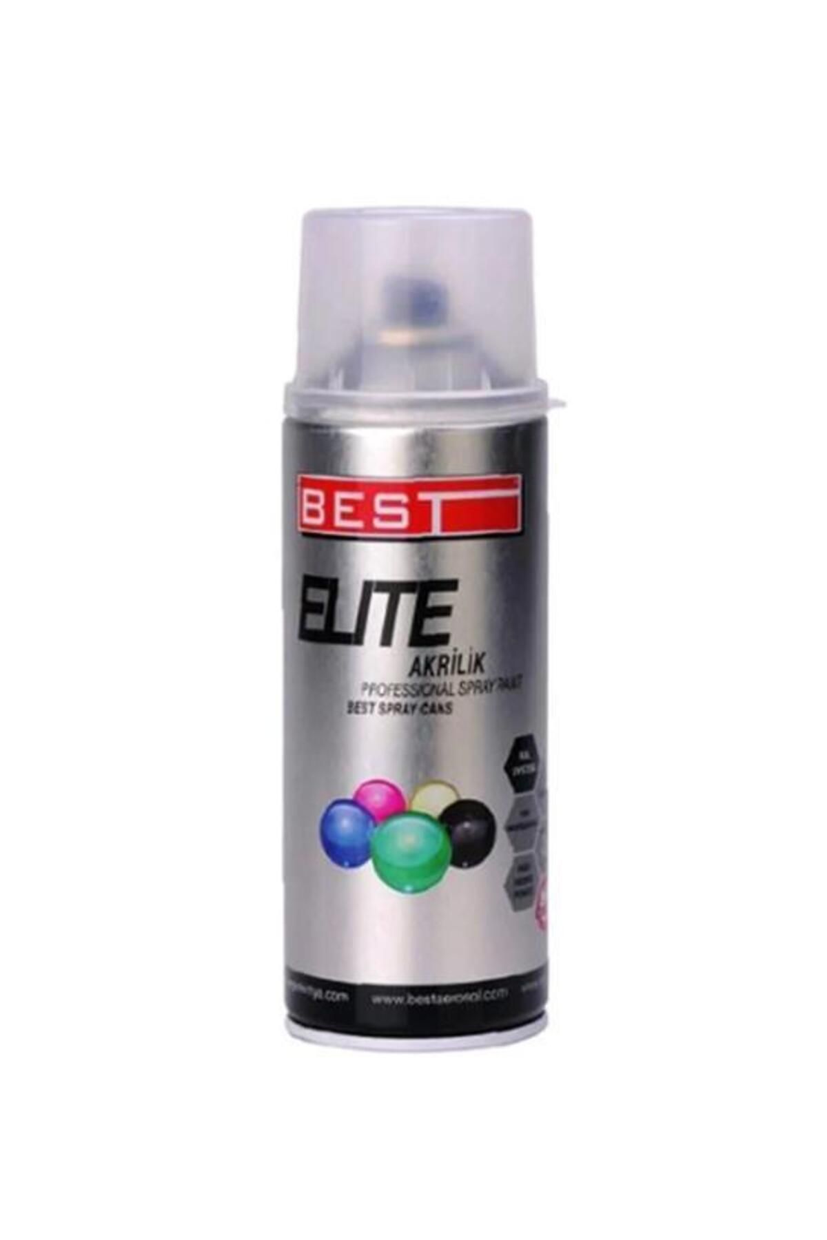 Astra Market Best Elite 9526 Mat Siyah Akrilik Sprey Boya 400 ml