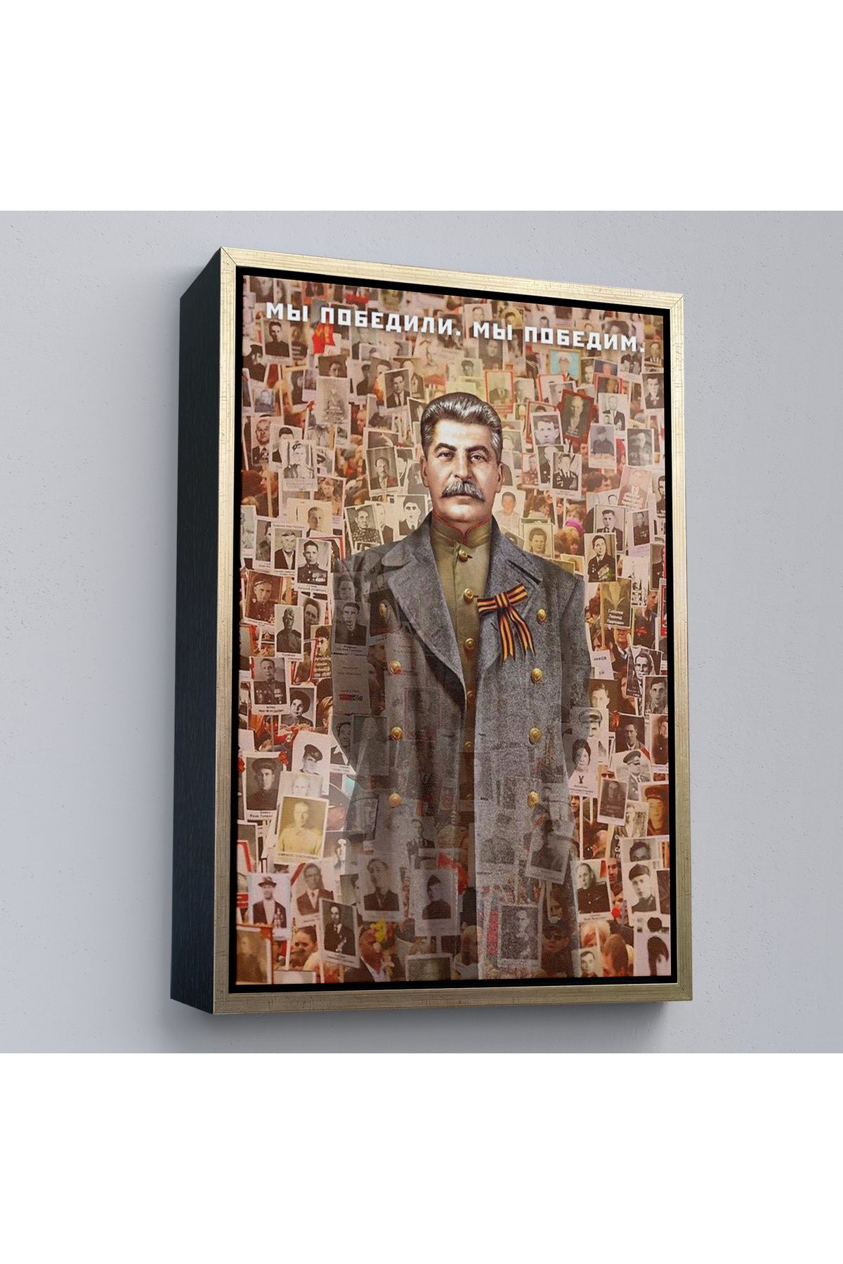 Atik Tasarım Çerçeveli Joseph Stalin Rusya Ve Sovyetler Birliği Sscb Tablo-7731
