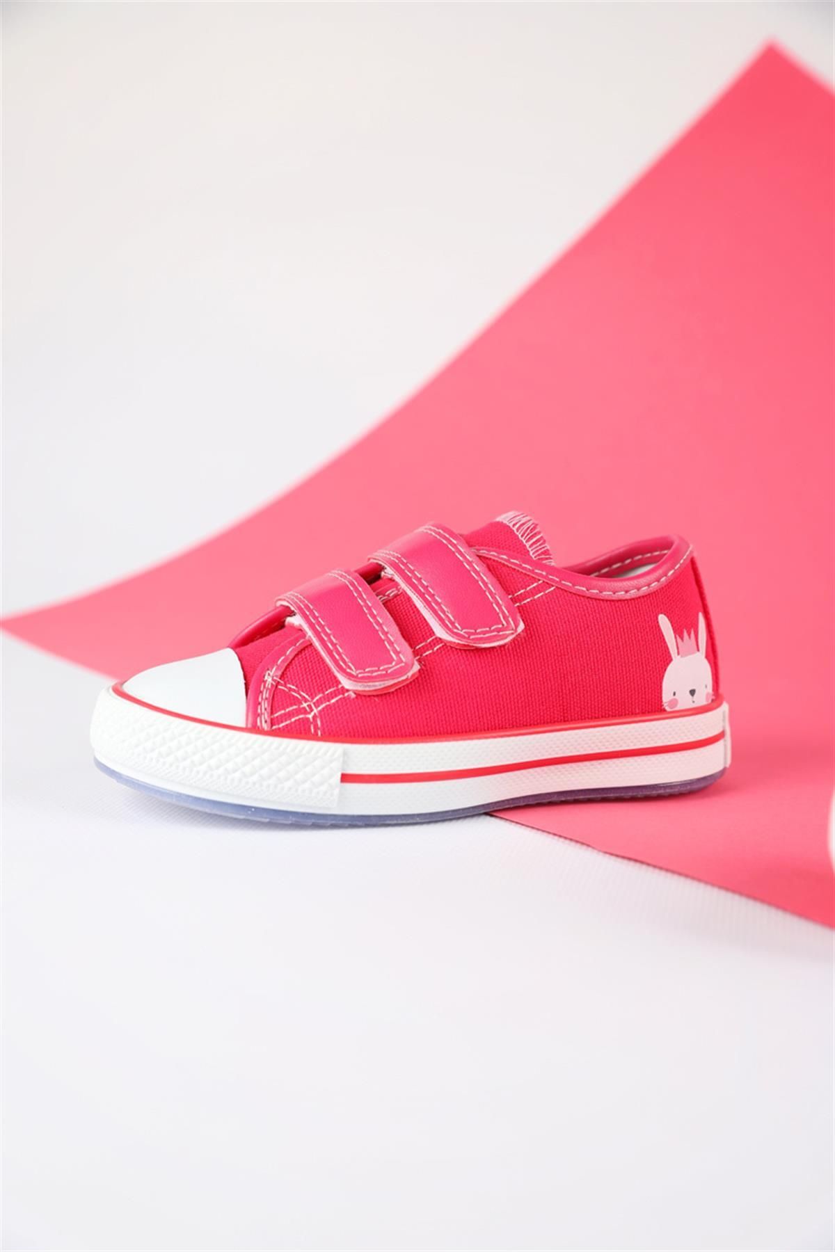 Dudino-Size 27-31 Wawe White Rabbit Pink Shoes 3