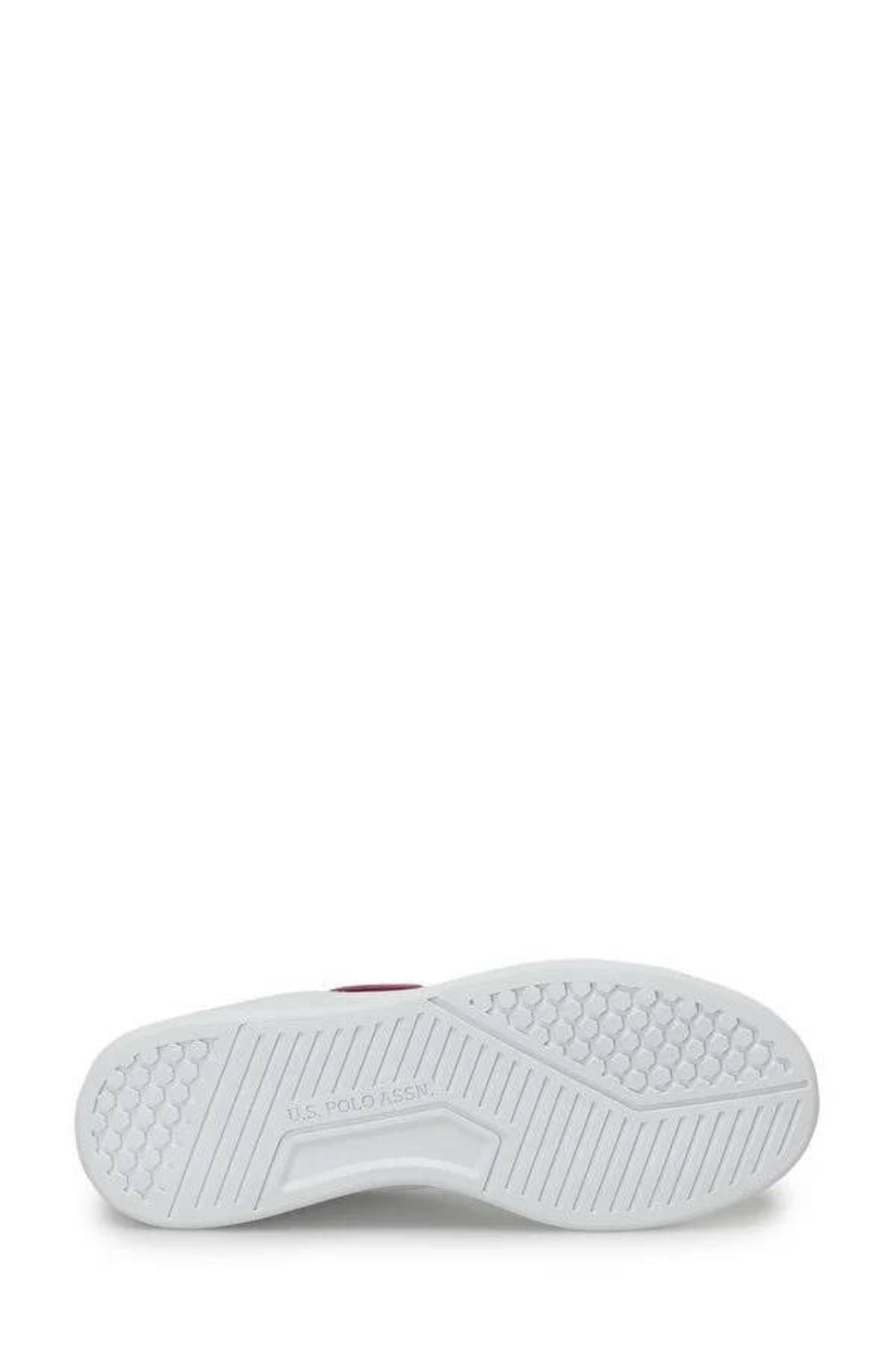 کفش پیاده روی سفید زنانه Costa WMN 4FX ورزشی A101501694 Bordeaux U.S. Polo Assn.