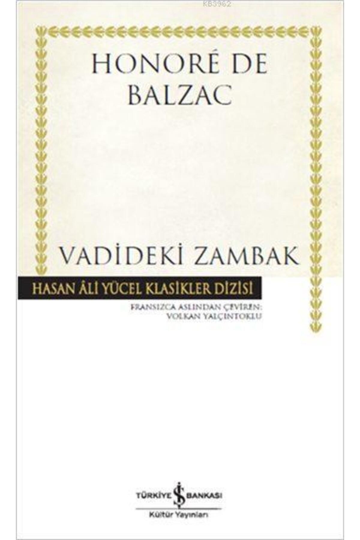 TÜRKİYE İŞ BANKASI KÜLTÜR YAYINLARI Vadideki Zambak /iş Bankası Ky