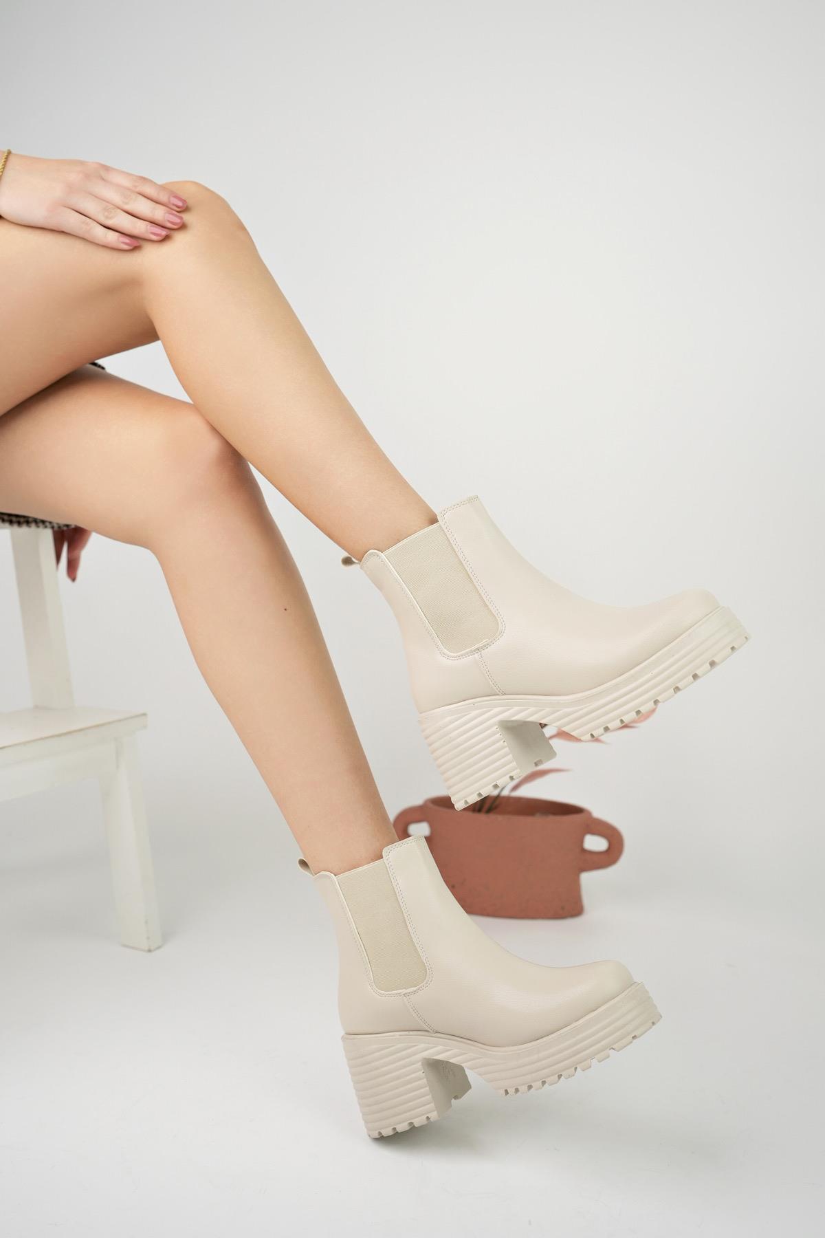 MUGGO-Macha-Damenstiefel mit garantiert dicker Sohle und Plateauabsatz 6