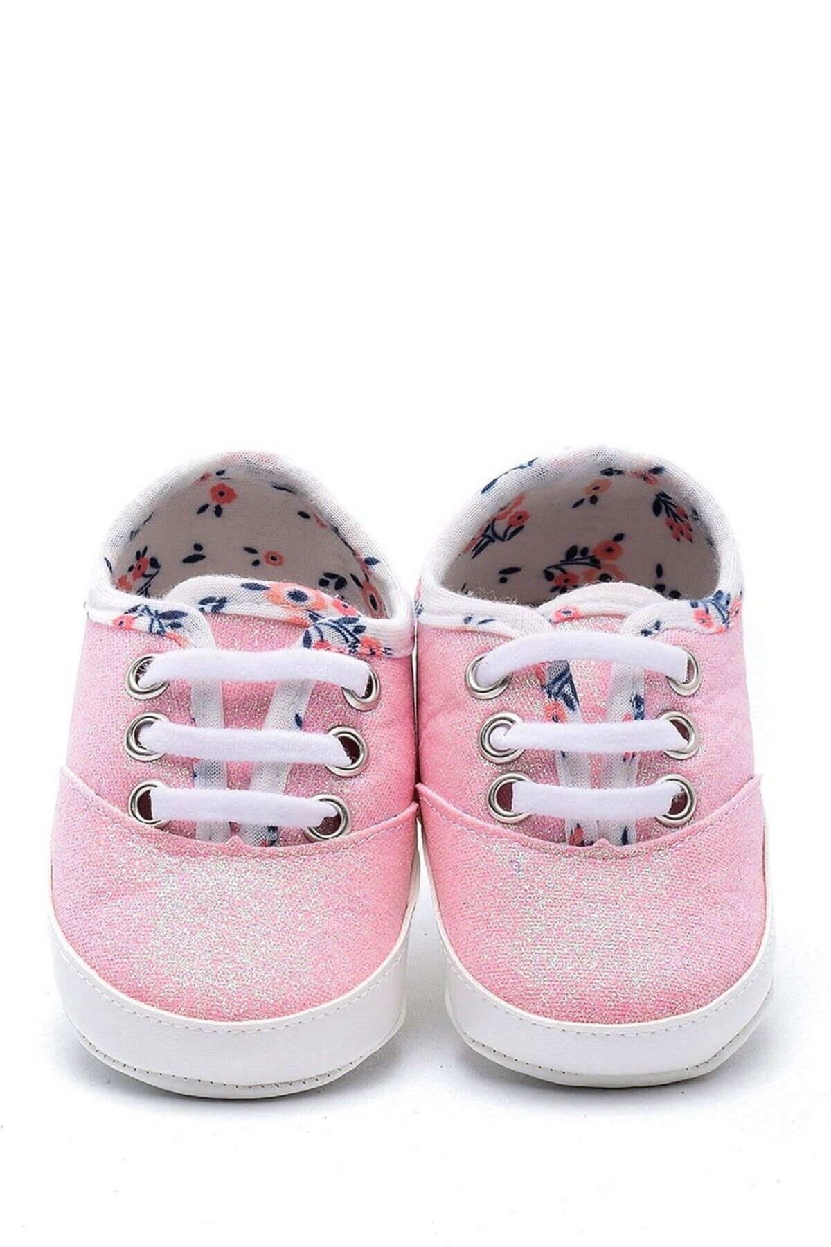 KAMELYA DESİGN First Step Simli Patik - Pembe 12-16 Ay / No.19