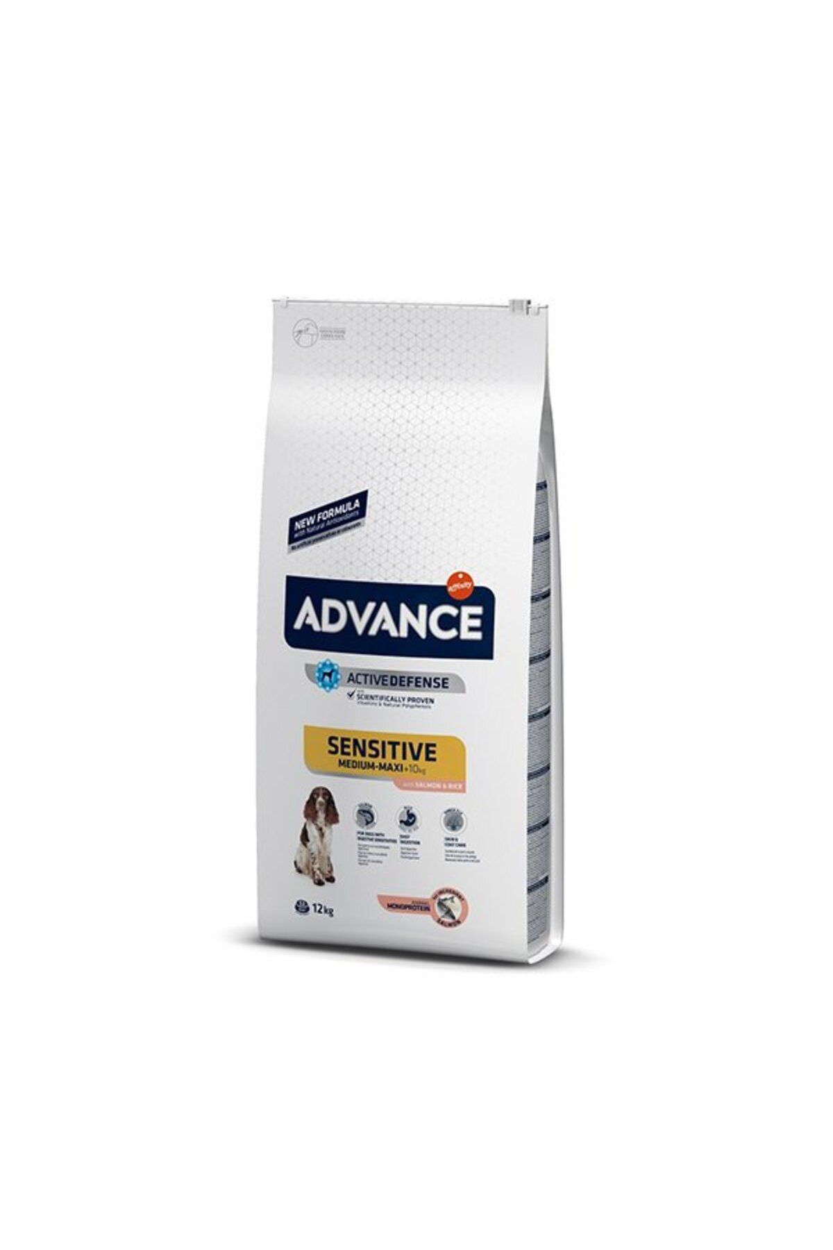 Advance Dog Adult Sensitive Salmon-rice Köpek Maması 12 Kg