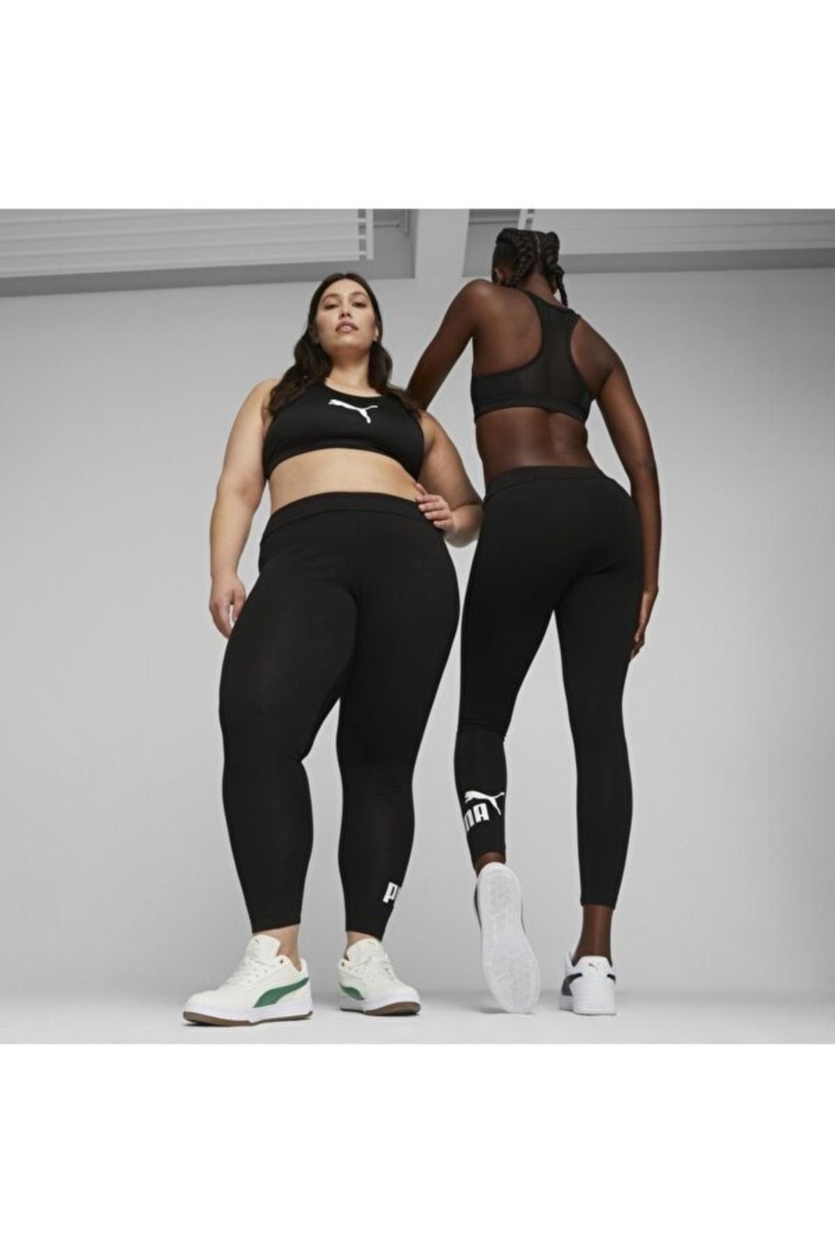 Puma-Ess Logo női leggings harisnya - 586832 -01 Fekete 6