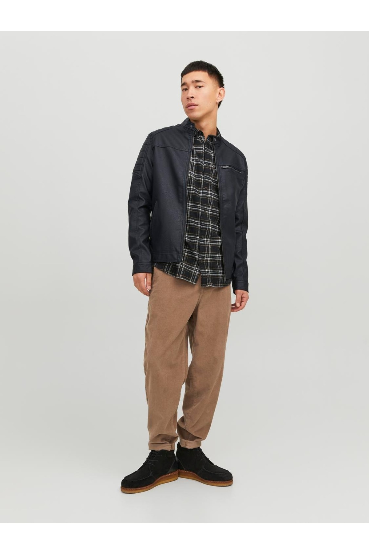 Jack & Jones  JACK&JONES JJEROCKY JACKET NOOS SİYAH - Görsel 4