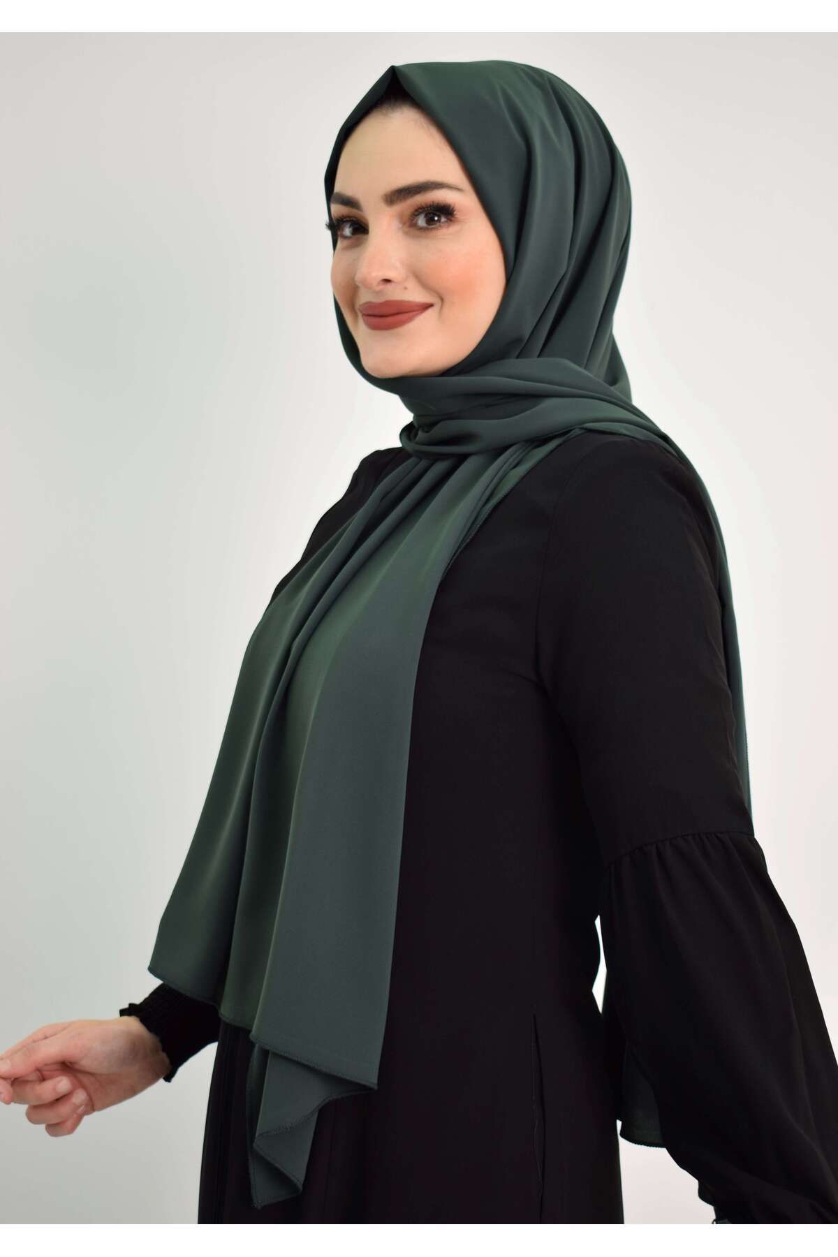 COXO Fashion`S Medina Silk Shawl MC1115 Khaki