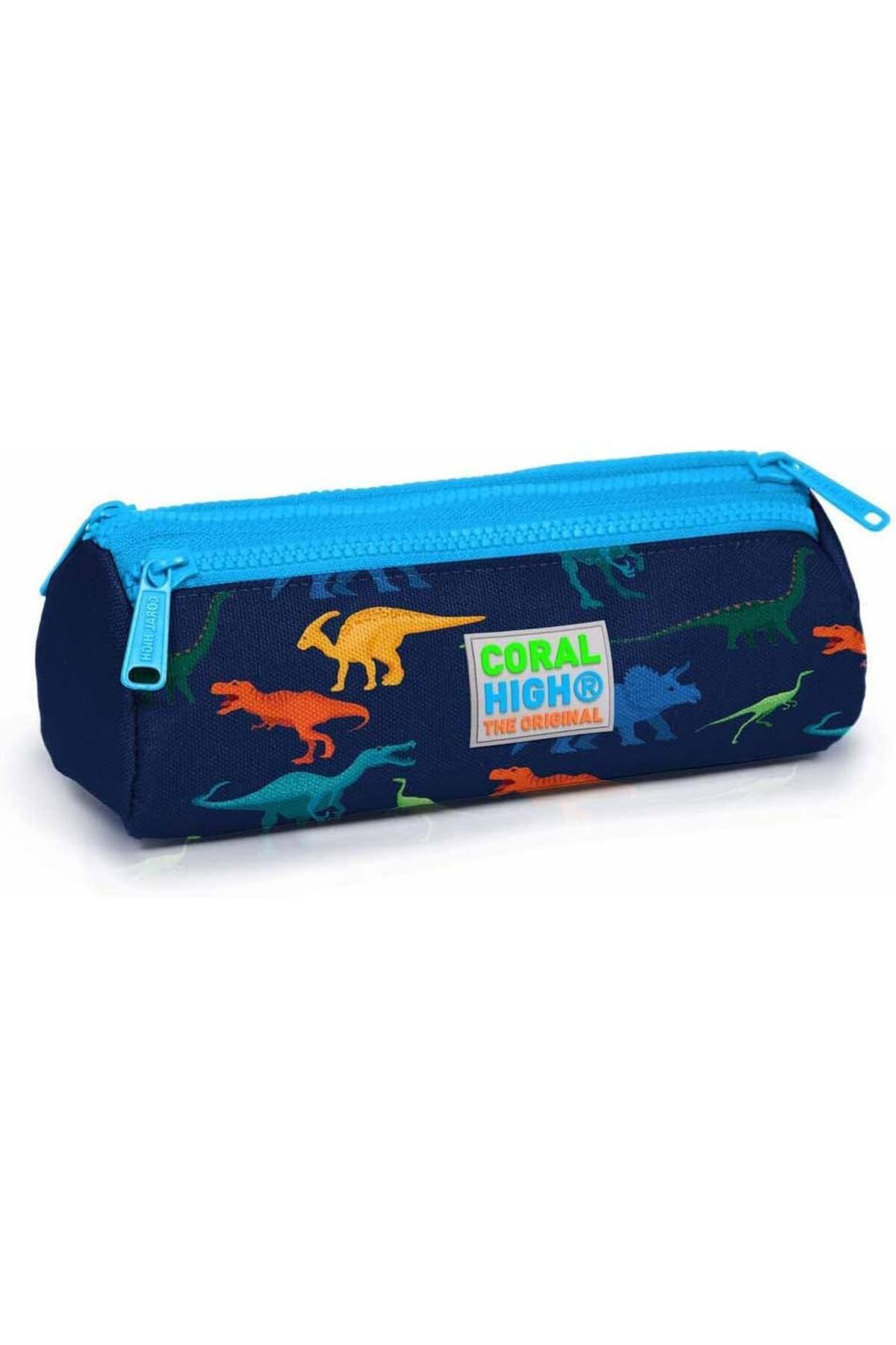 STOREMAX cmllashop High Lacivert Dinozor Kalem Çanta, Üç Bölmeli 22329 542093