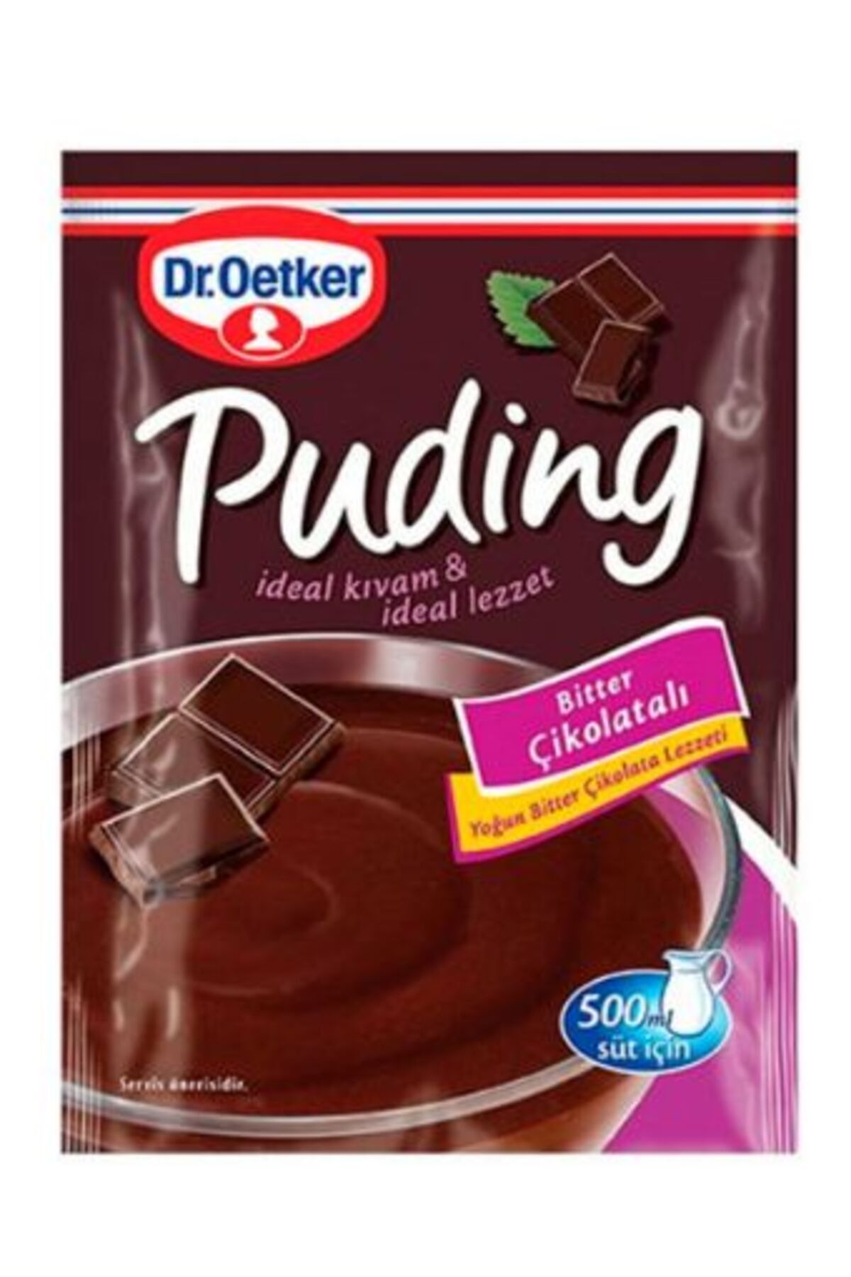 Dr. Oetker Dr Oetker Bitter Çikolatalı Puding 111 Gr.