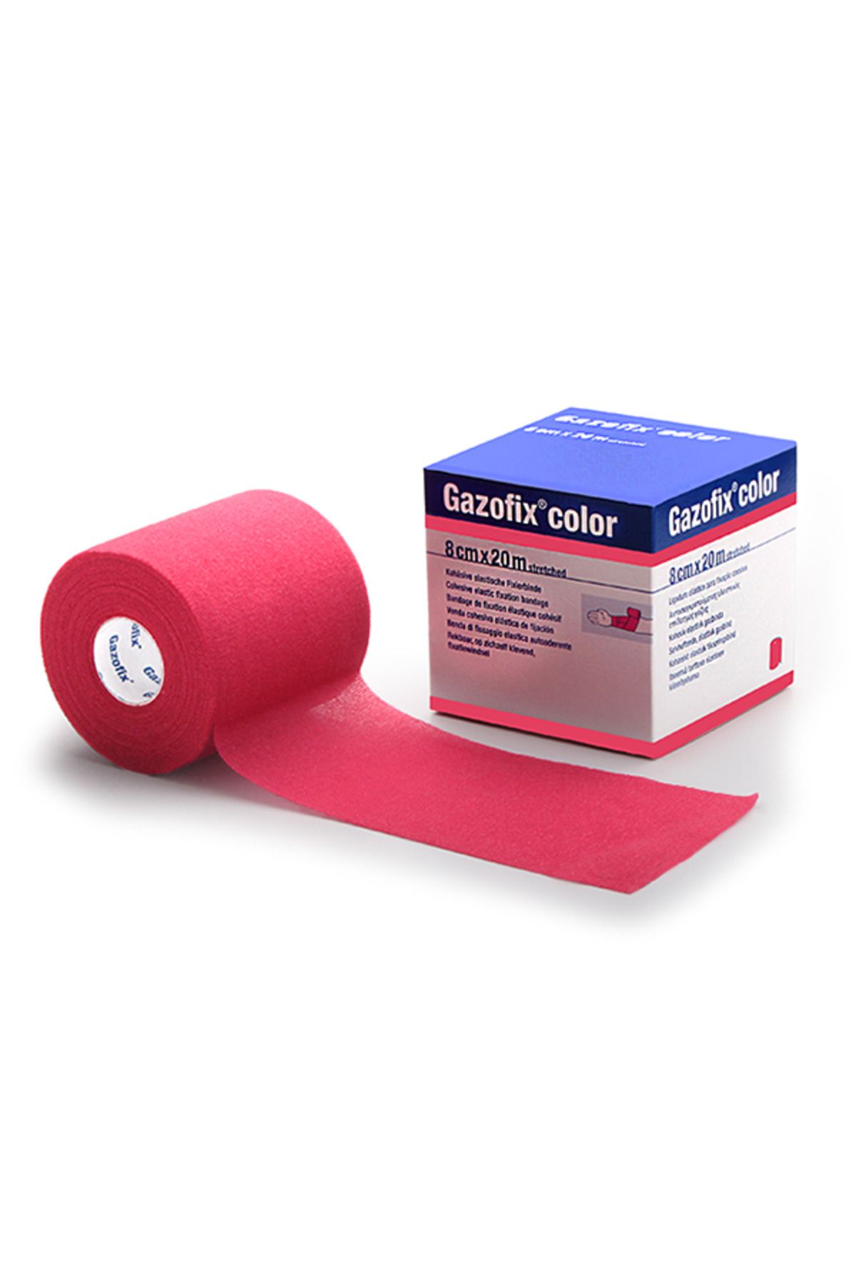 BSN Gazofix Color Lf 8cm X 20m Pembe