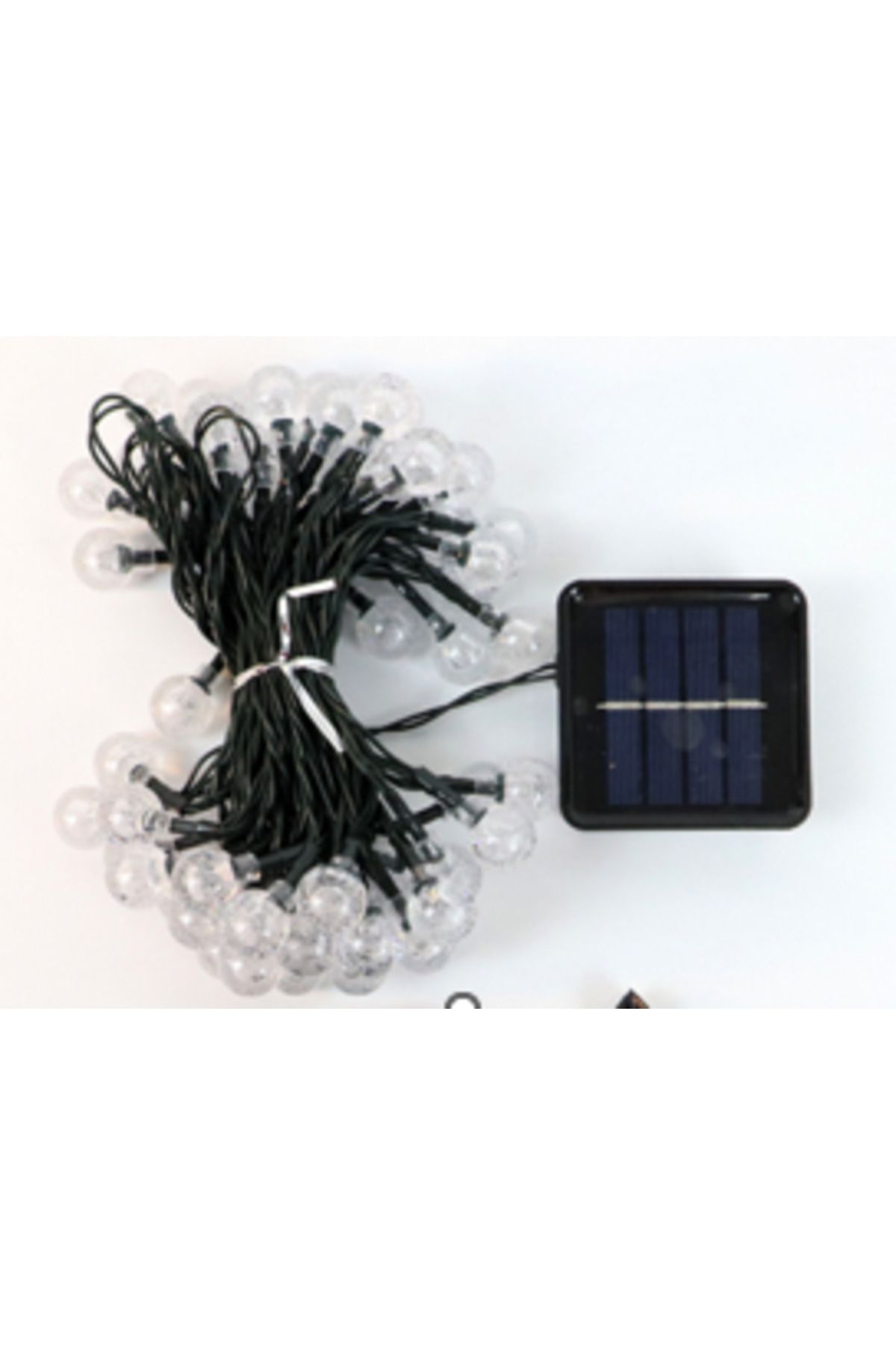 BEEMU 7m 50 Led Gün Işığı Solar Bahçe Aydınlatma Dekorasyon Güneş Enerjili