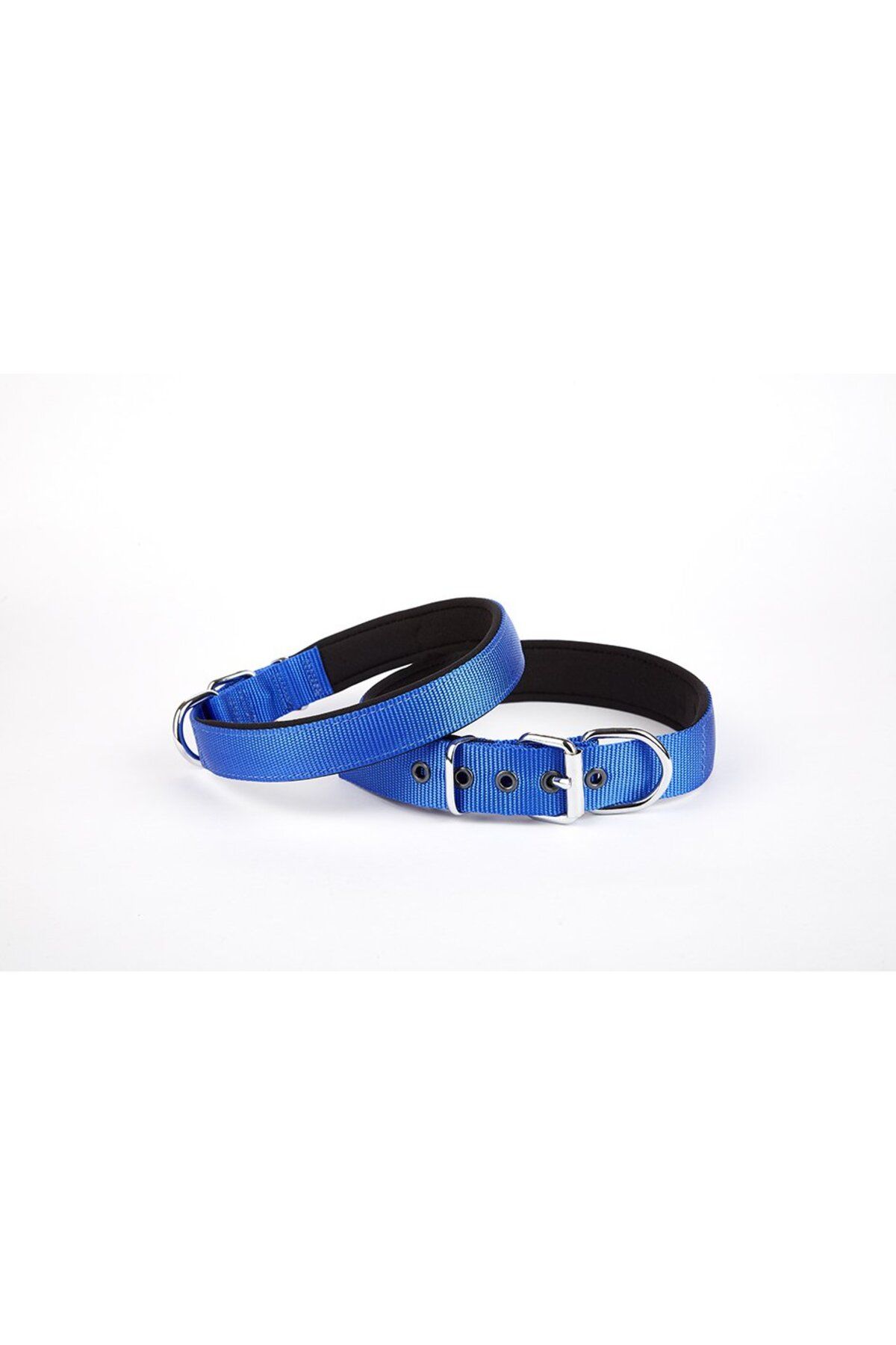 OEM Softlu Köpek Boyun Tasması 3 cm x 55 cm Mavi