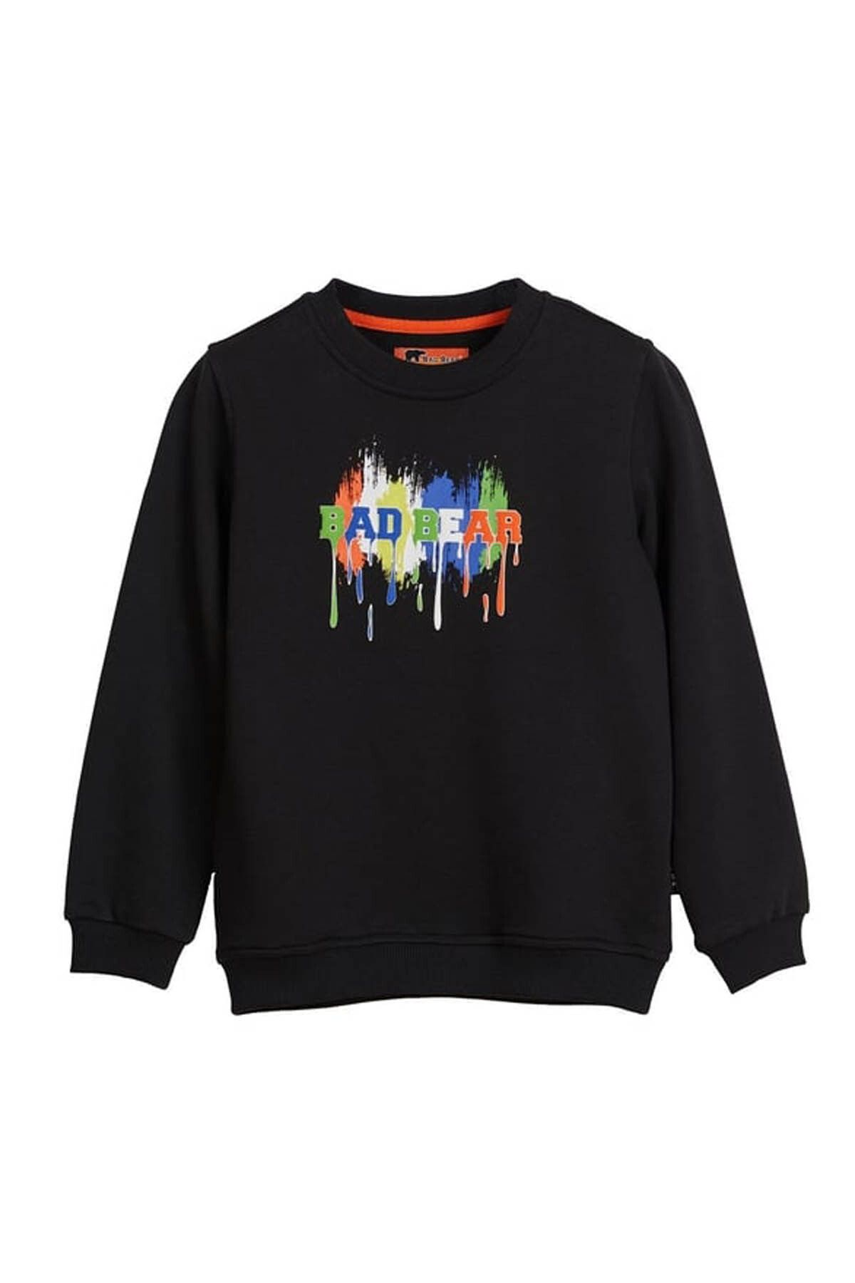 Bad Bear-Hued Crewneck Jr - عرق الأطفال 24.06.12.005 ليلة 1