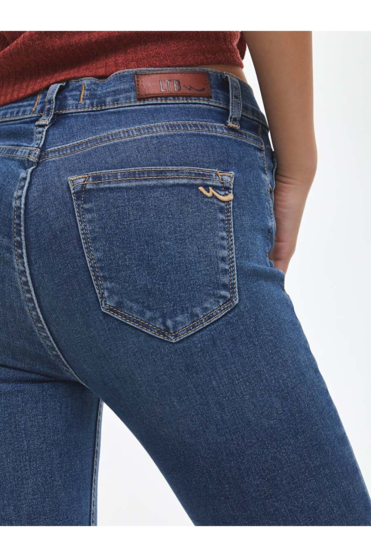 Ltb  Tanya X Mıd Rıse Skınny Pantolon - Görsel 6