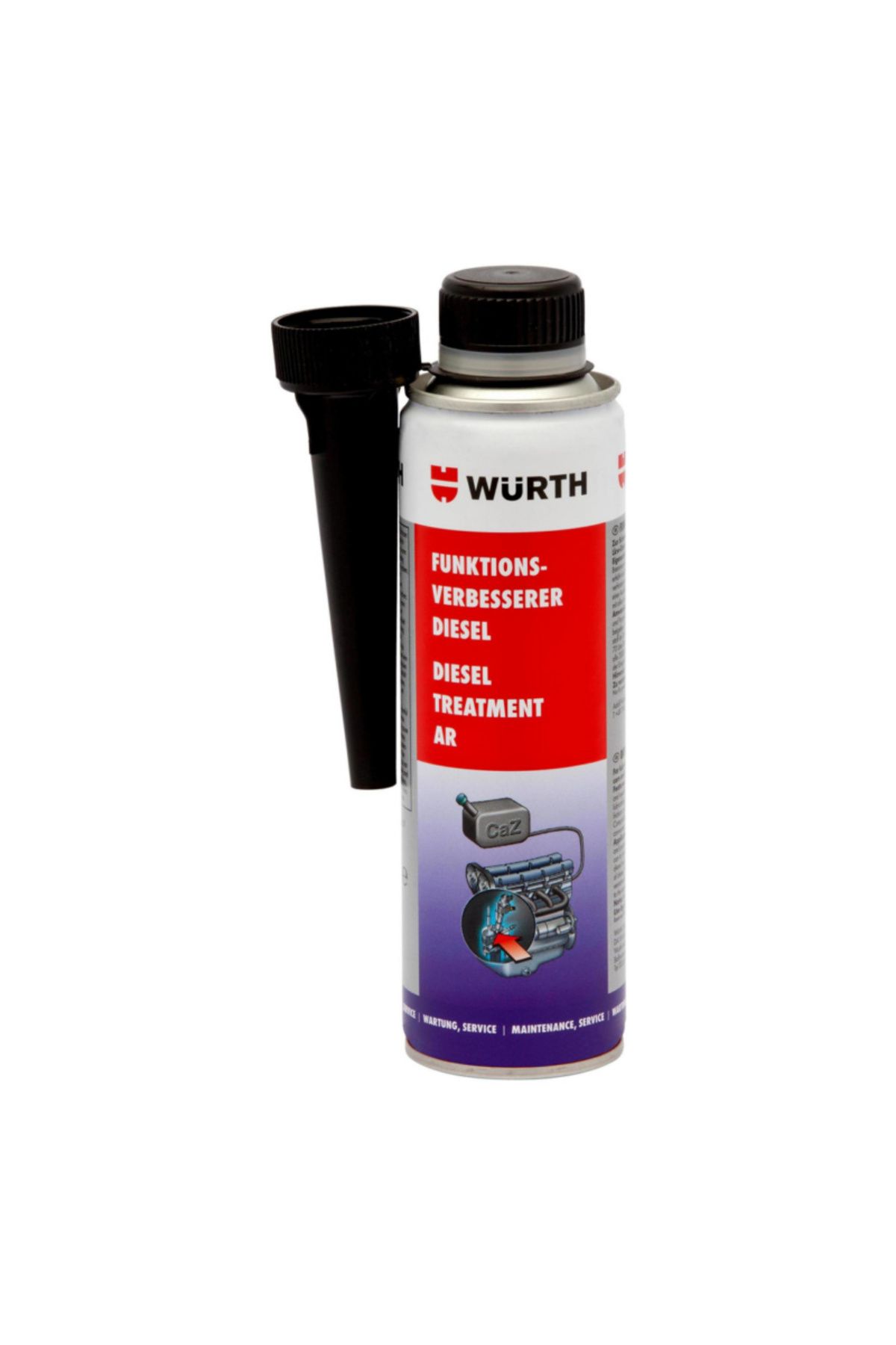 Würth Dizel Enjektör Temizleyici 300 ml