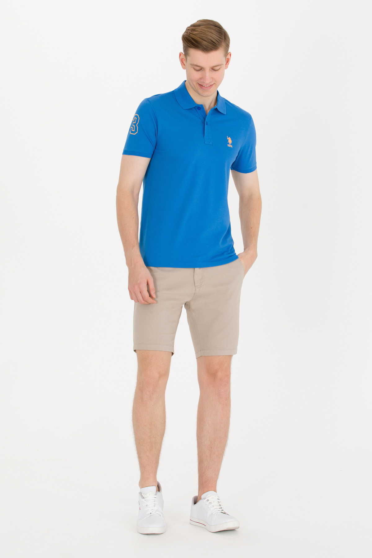 پولوشرت مردانه یقه پلو | یو اس پولو U.S. Polo Assn. 774673 TR - تصویر 5