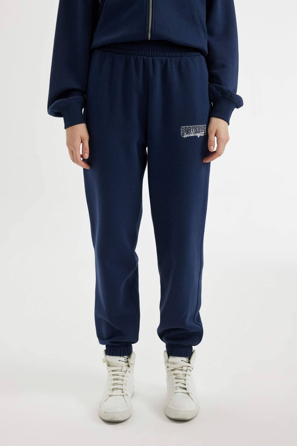 DeFacto-Dfc - Coool Jogger Sweatpants with Pockets and Elastic Waist Legs 4
