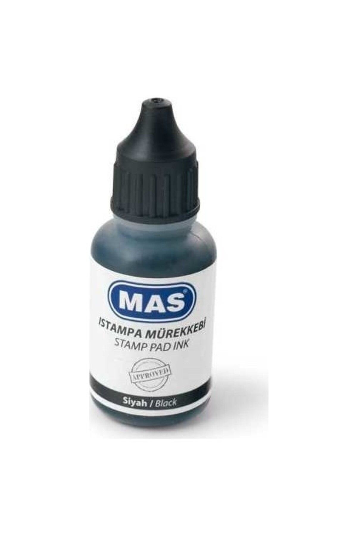 Mas 462 Istampa Mürekkebi 20 ml Siyah