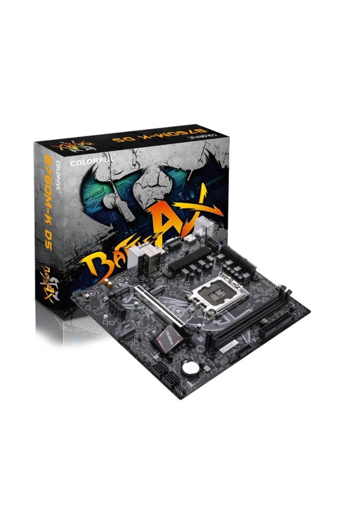 Colorful-Battle-Ax B760M-K V20 Ddr5 7200Mhz Dp/Hd 7