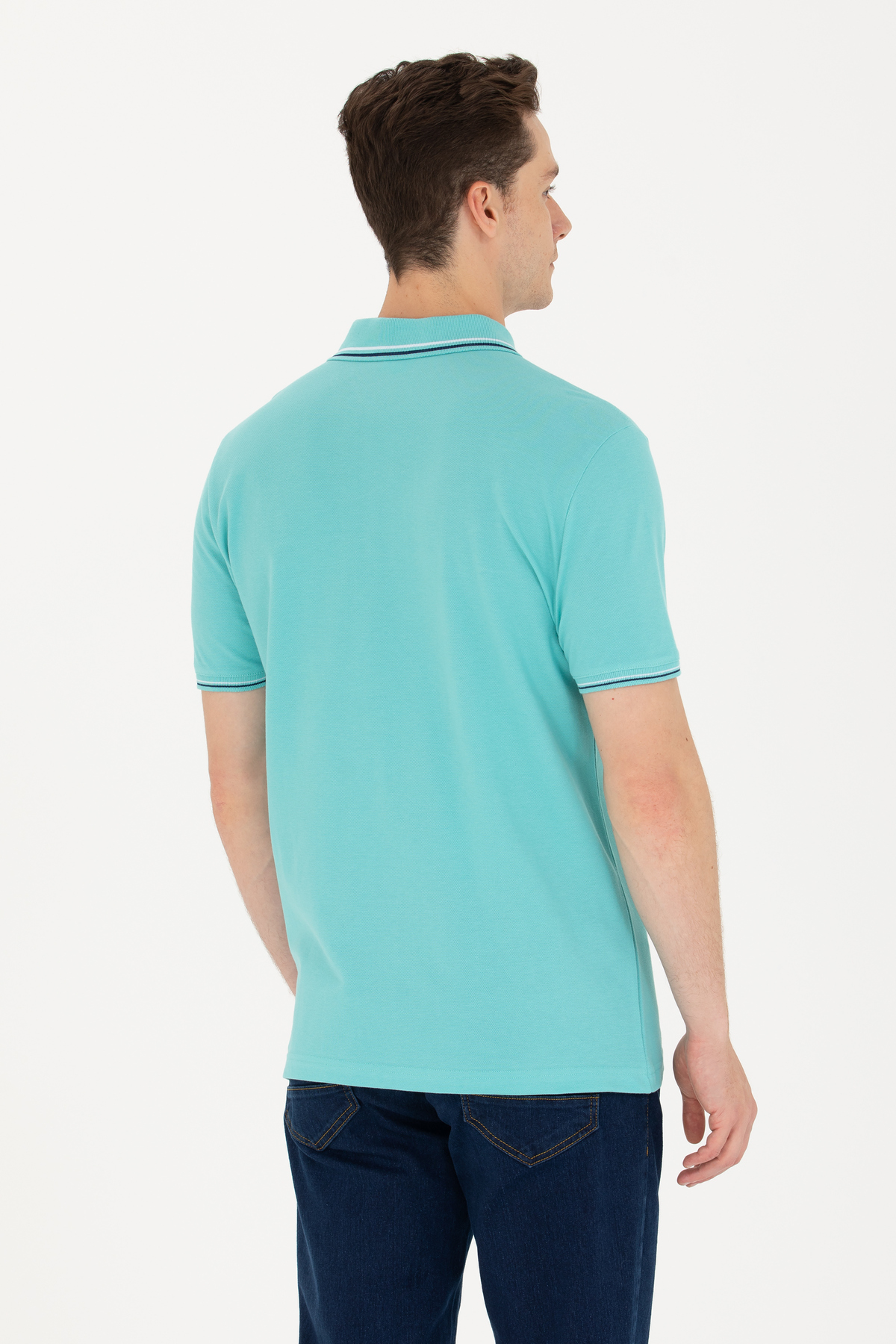 پولوشرت مردانه یقه پلو | یو اس پولو U.S. Polo Assn. G081SZ011.000.1589361.VR090 TR - تصویر 5