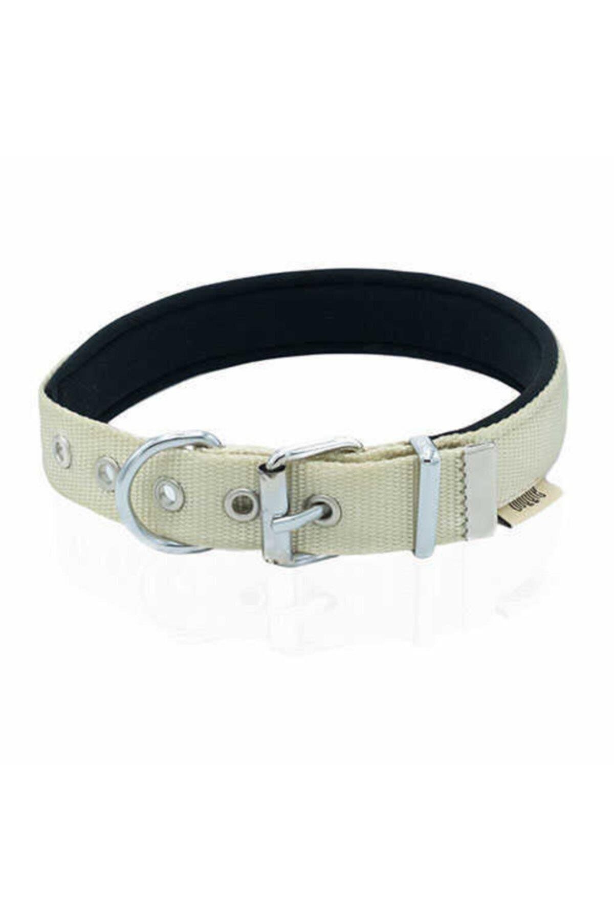 OEM Softlu Köpek Boyun Tasması 3 cm 42 cm-50 cm Haki