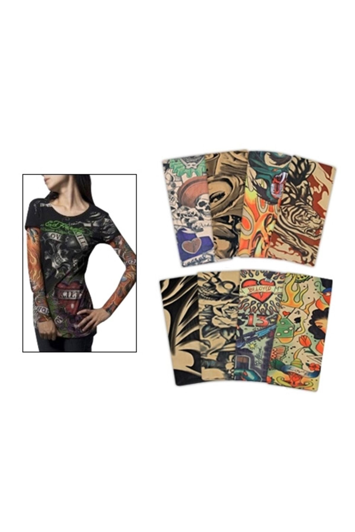 NexGen Tattoo Sleeves Giyilebilir Dövmeler