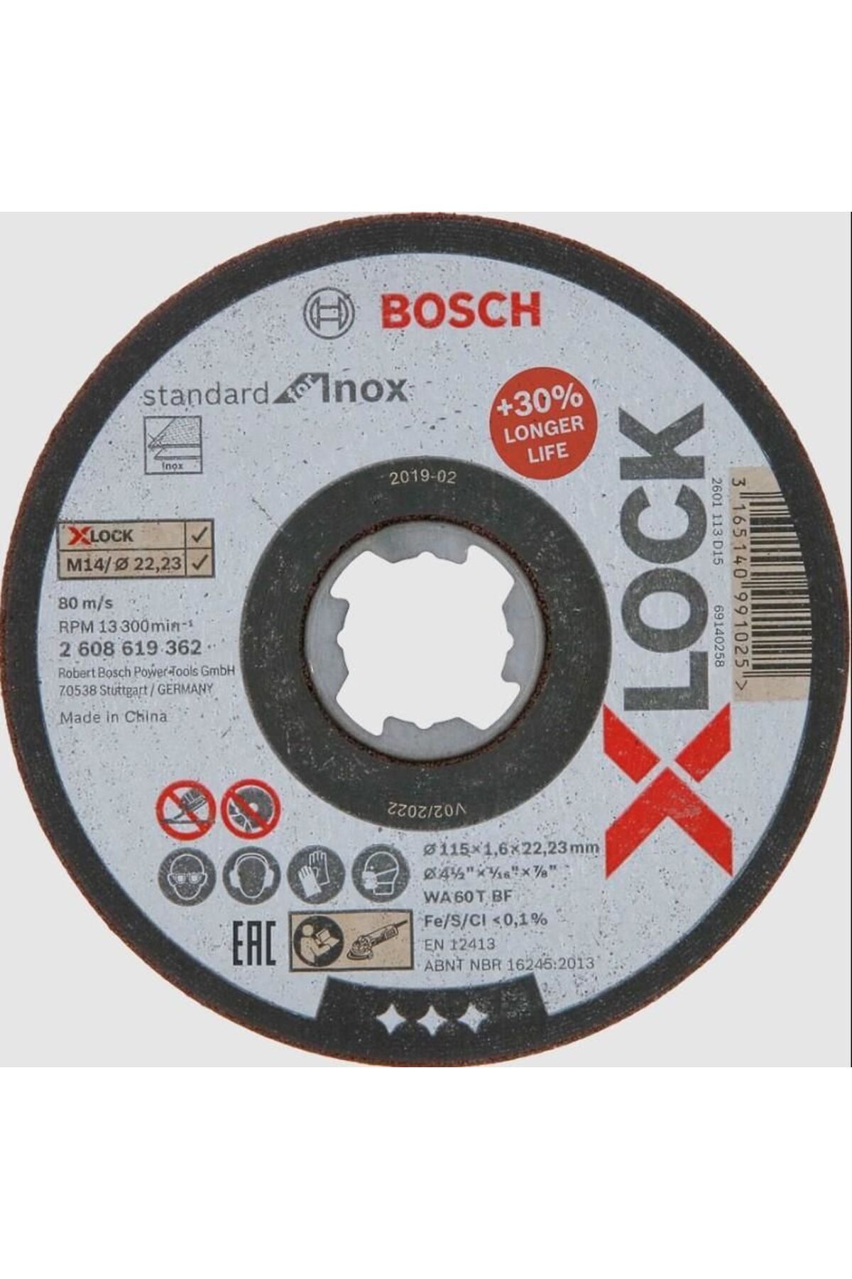 opencart Yeni Opencart Xlock İnox Kesici 115X1X22,23 Mm Kampanya!!!