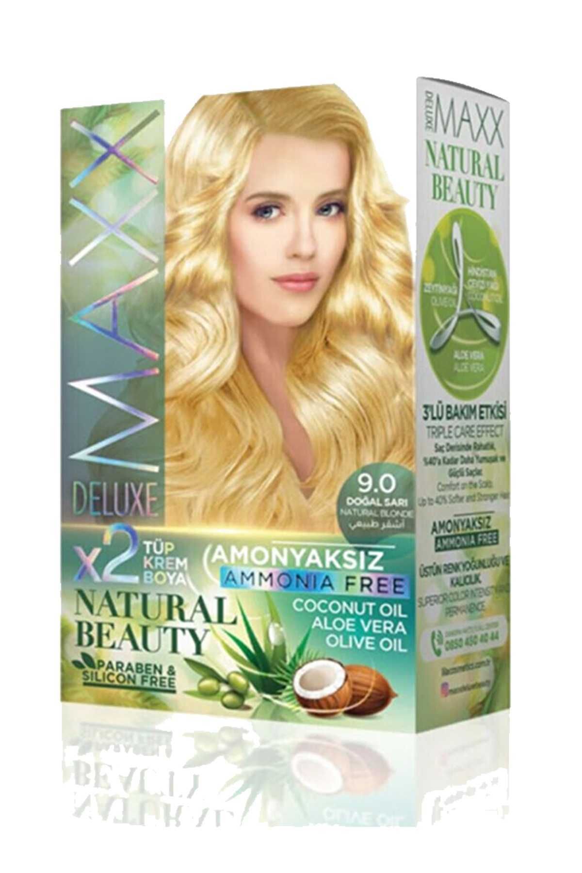 edikli store Natural Beauty Amonyaksız Saç Boyası 9.0 Doğal Sarı