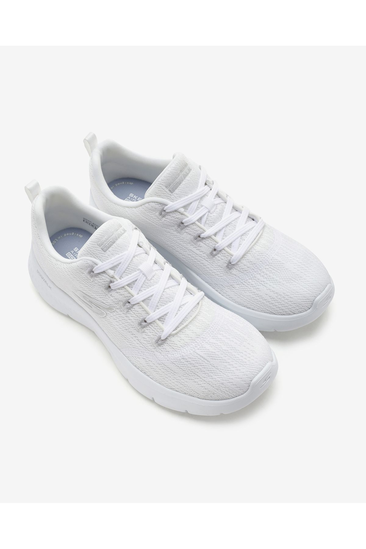 کفش دو و تمرین سفید زنانه Go Walk Flex چشمگیر های پیاده روی 124960TK WSL Skechers
