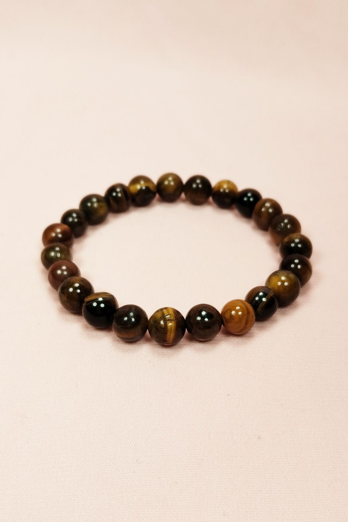 Ceet Markets-Natural Stone Tiger Eye Bracelet - Boxed 1