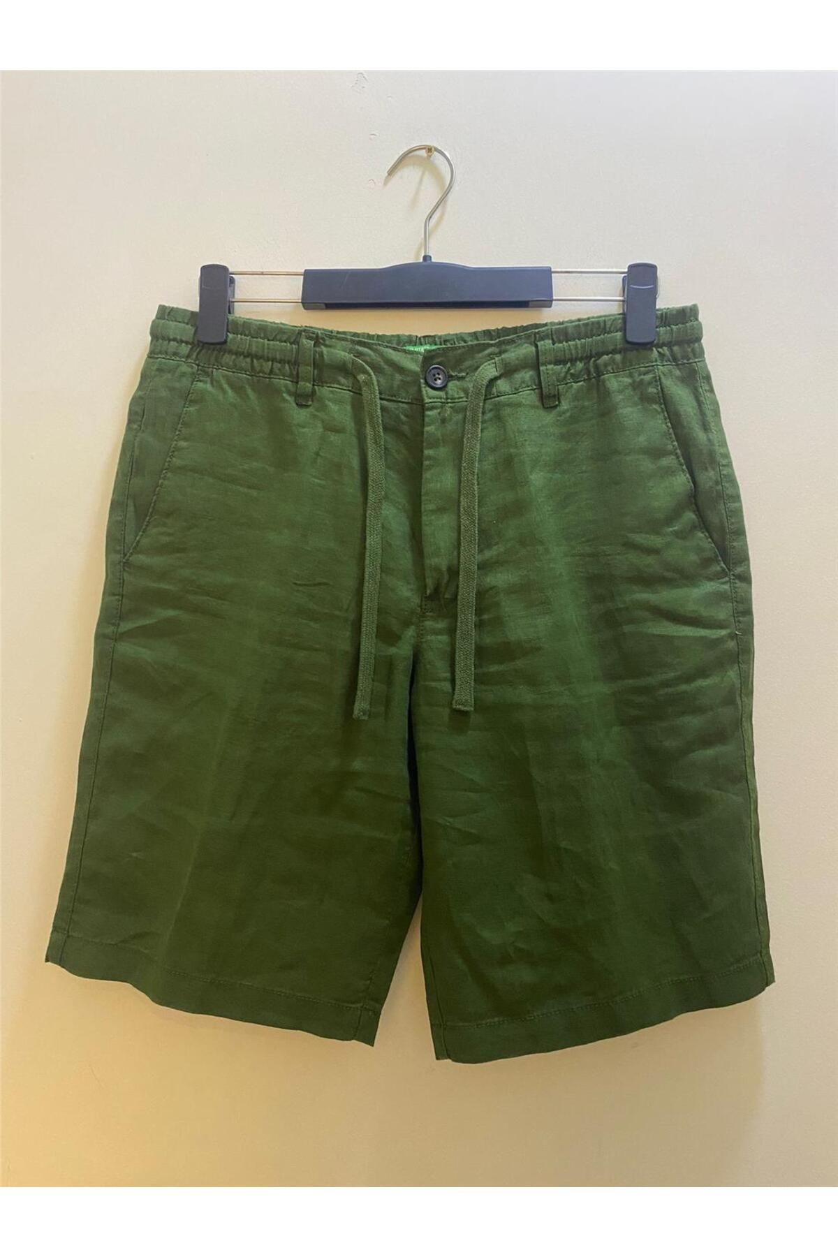 Benetton BNT-M KETEN ŞORT Şort