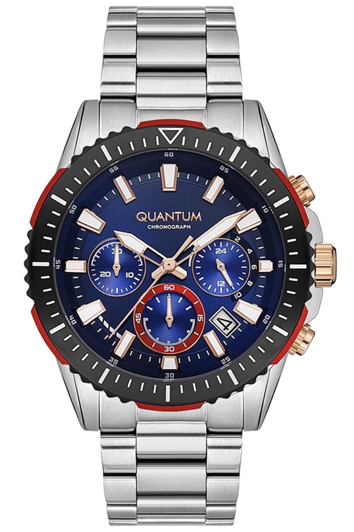 ساعت خاکستری مردانه .390 مچی اورجینال Quantum