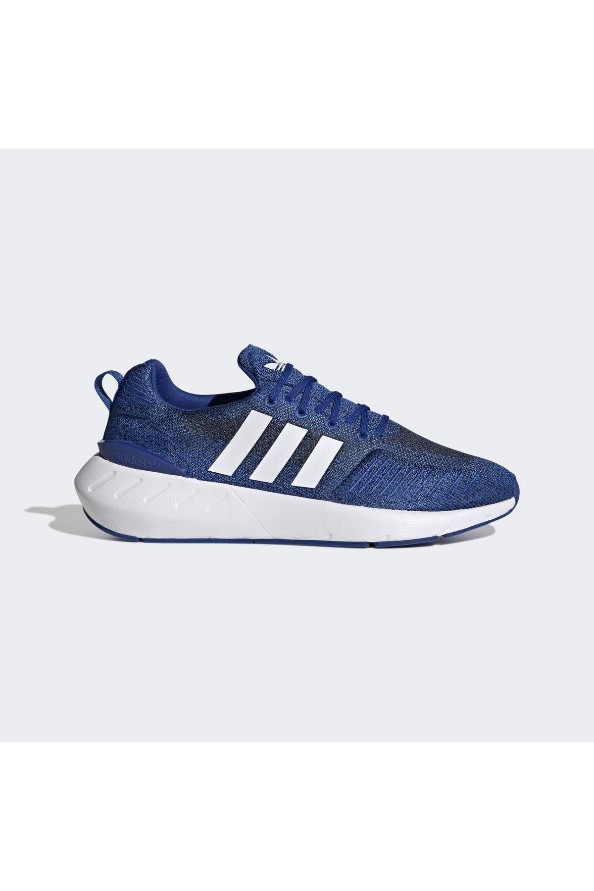 کفش دو و تمرین سفید مردانه RUN 22 اورجینال adidas