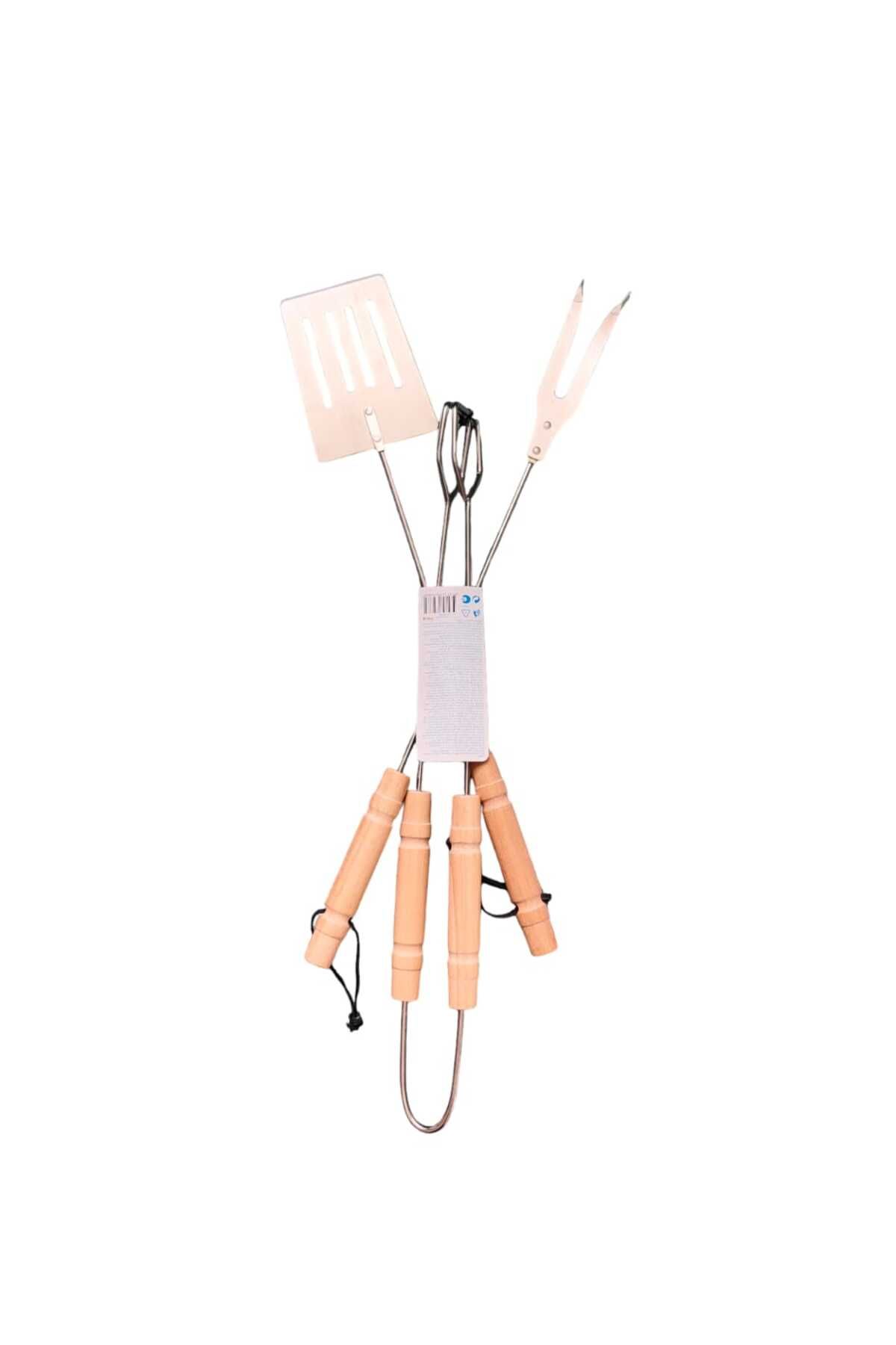Aro AHŞAP SAPLI BARBEKÜ SETİ